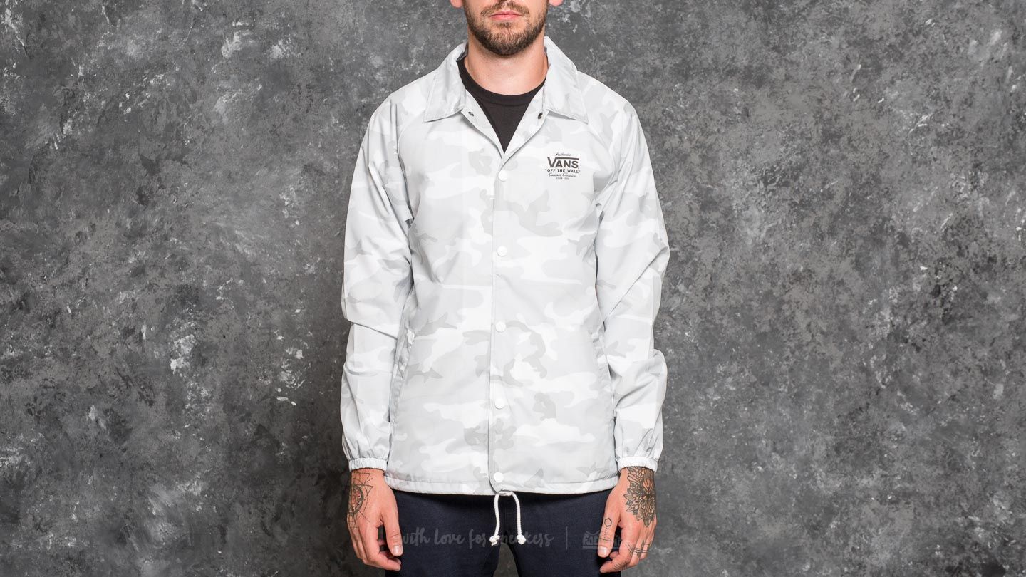 Vans jacket white 2025