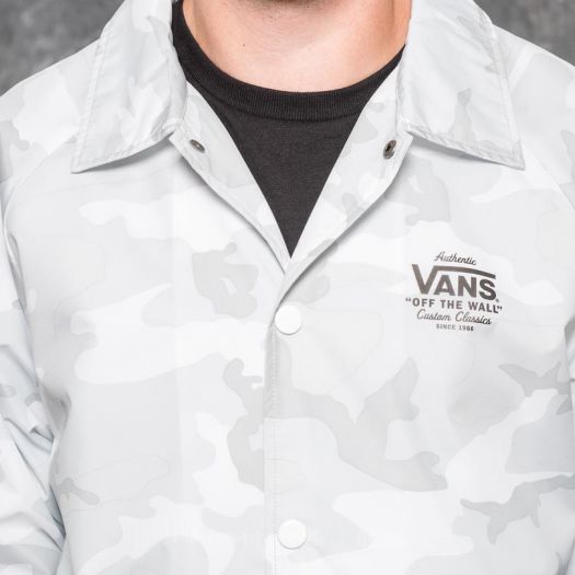 Vans torrey online jacket white camo