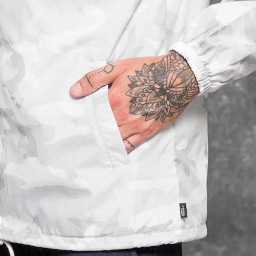Vans torrey online jacket white camo