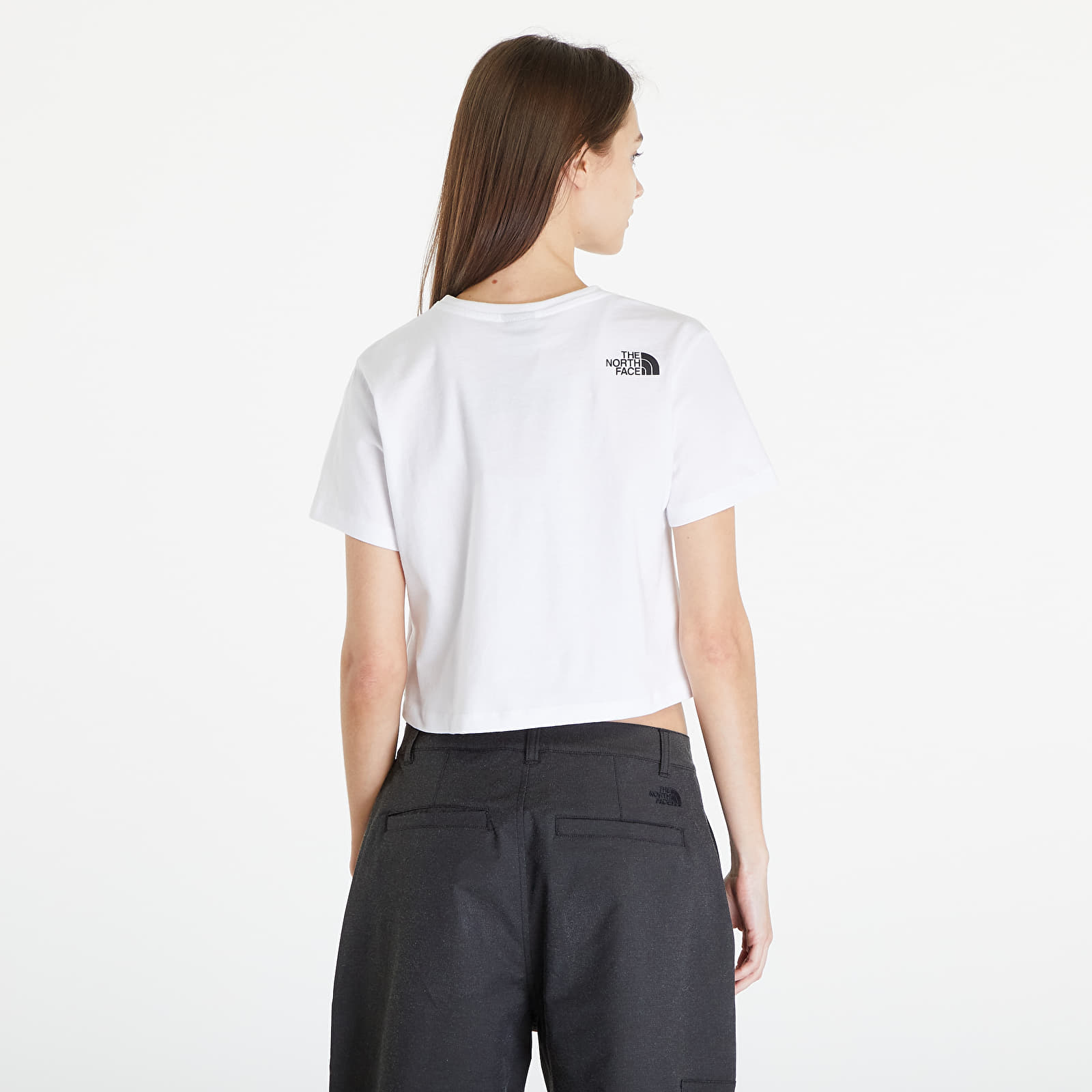 T-paidat The North Face S/S Cropped Easy Tee TNF White