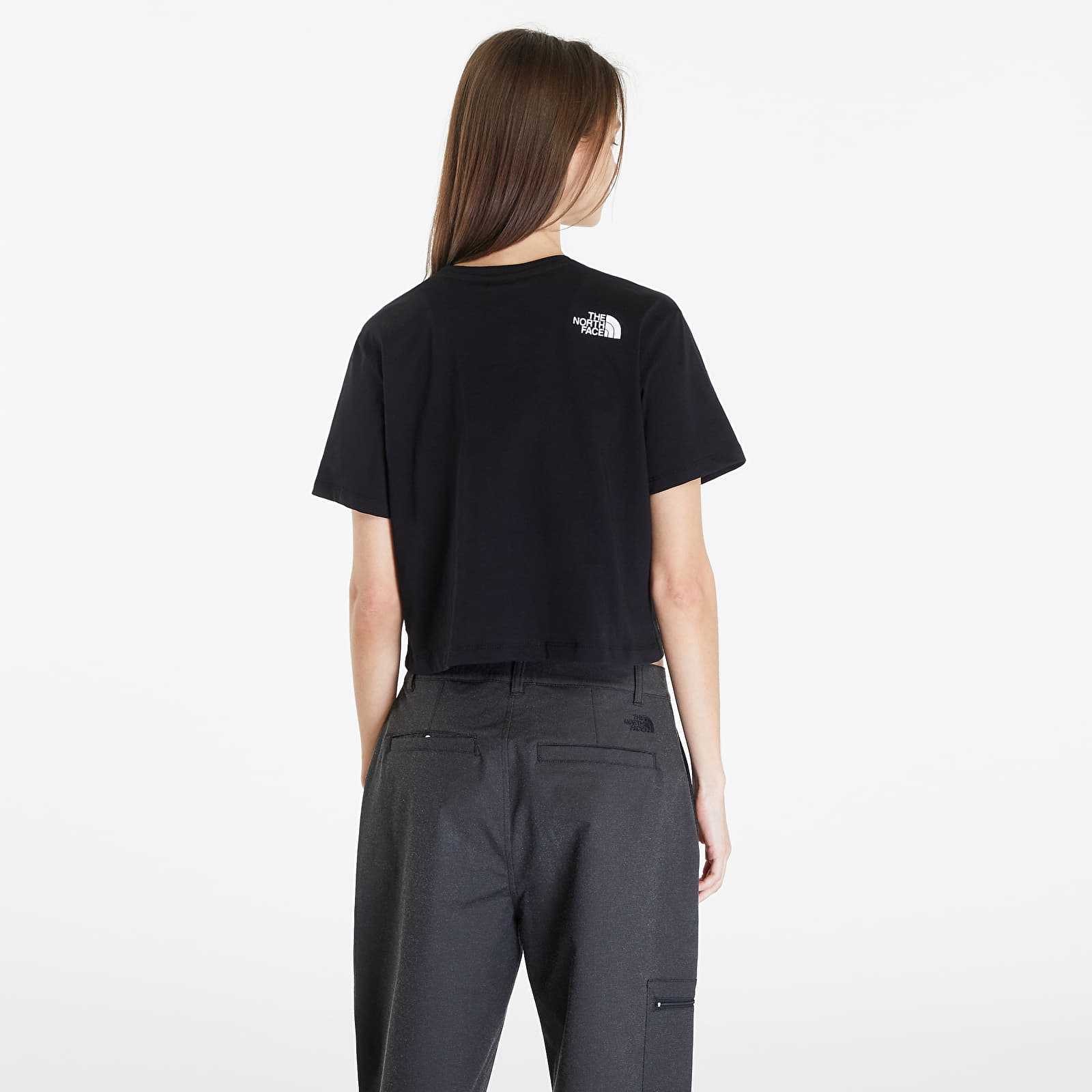 T-paidat The North Face S/S Cropped Fine Tee TNF Black
