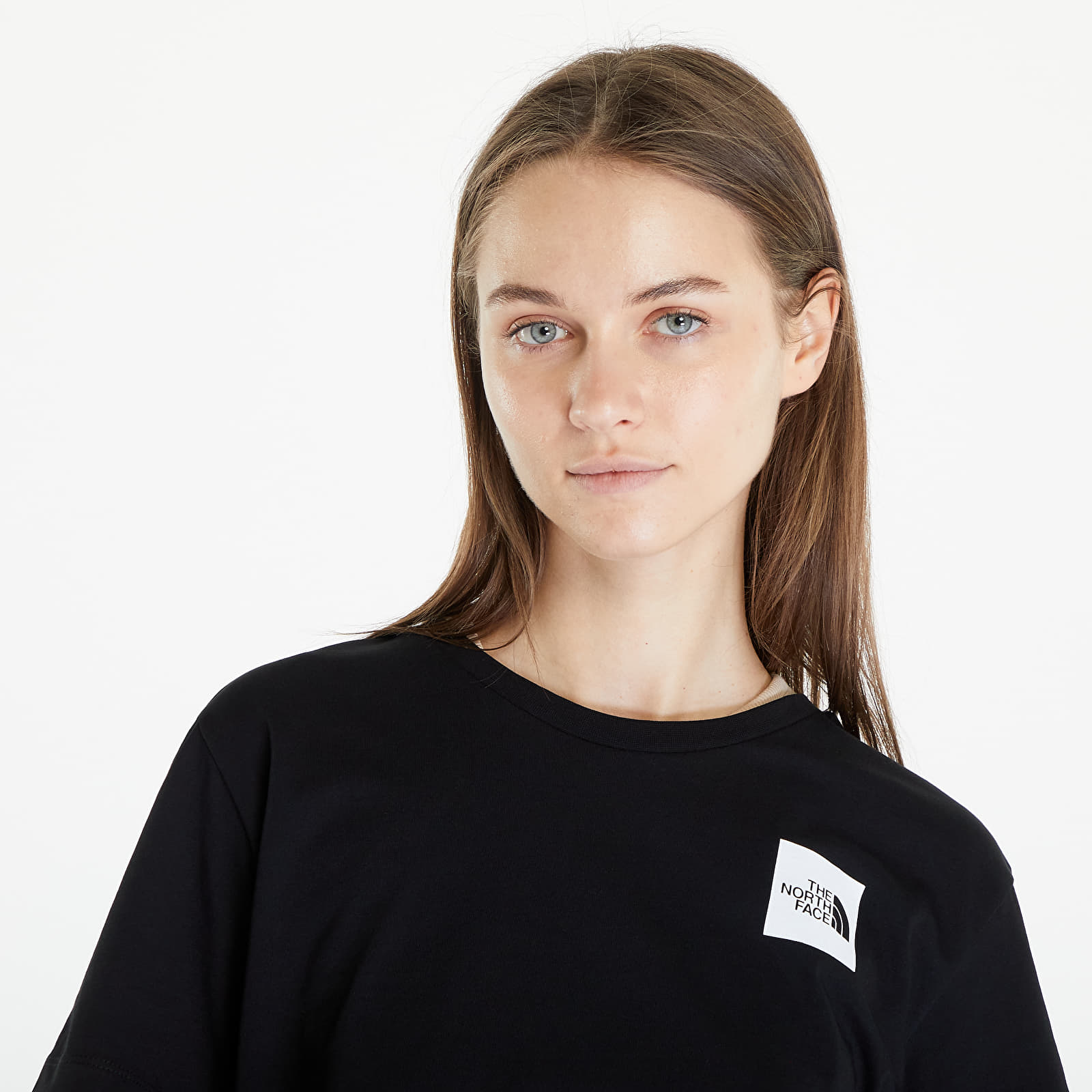 T-paidat The North Face S/S Cropped Fine Tee TNF Black