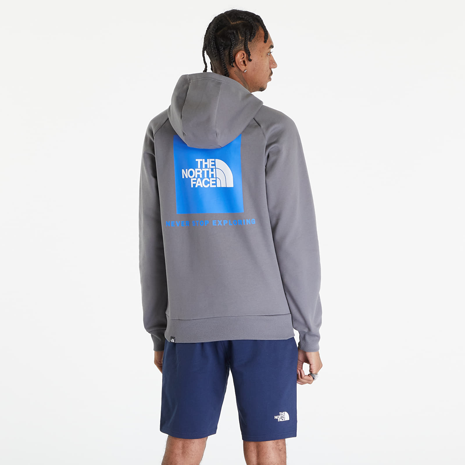 Hanorace The North Face Raglan Redbox Hoodie Smoked Pearl