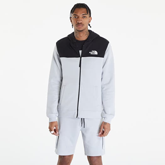 The North Face Icons Full Zip Hoodie High Rise Grey Footshop