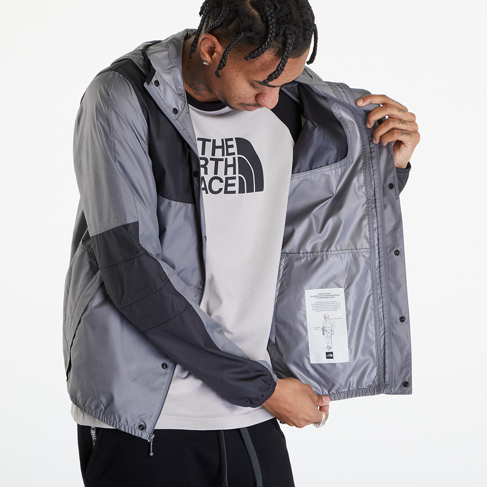 Dzsekik The North Face Seasonal Mountain Jacket Smoked Pearl
