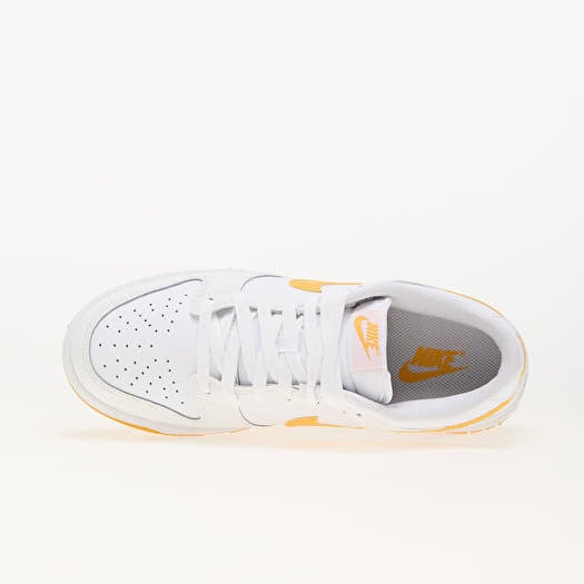 Men s shoes Nike Dunk Low Retro White University Gold Summit White Footshop