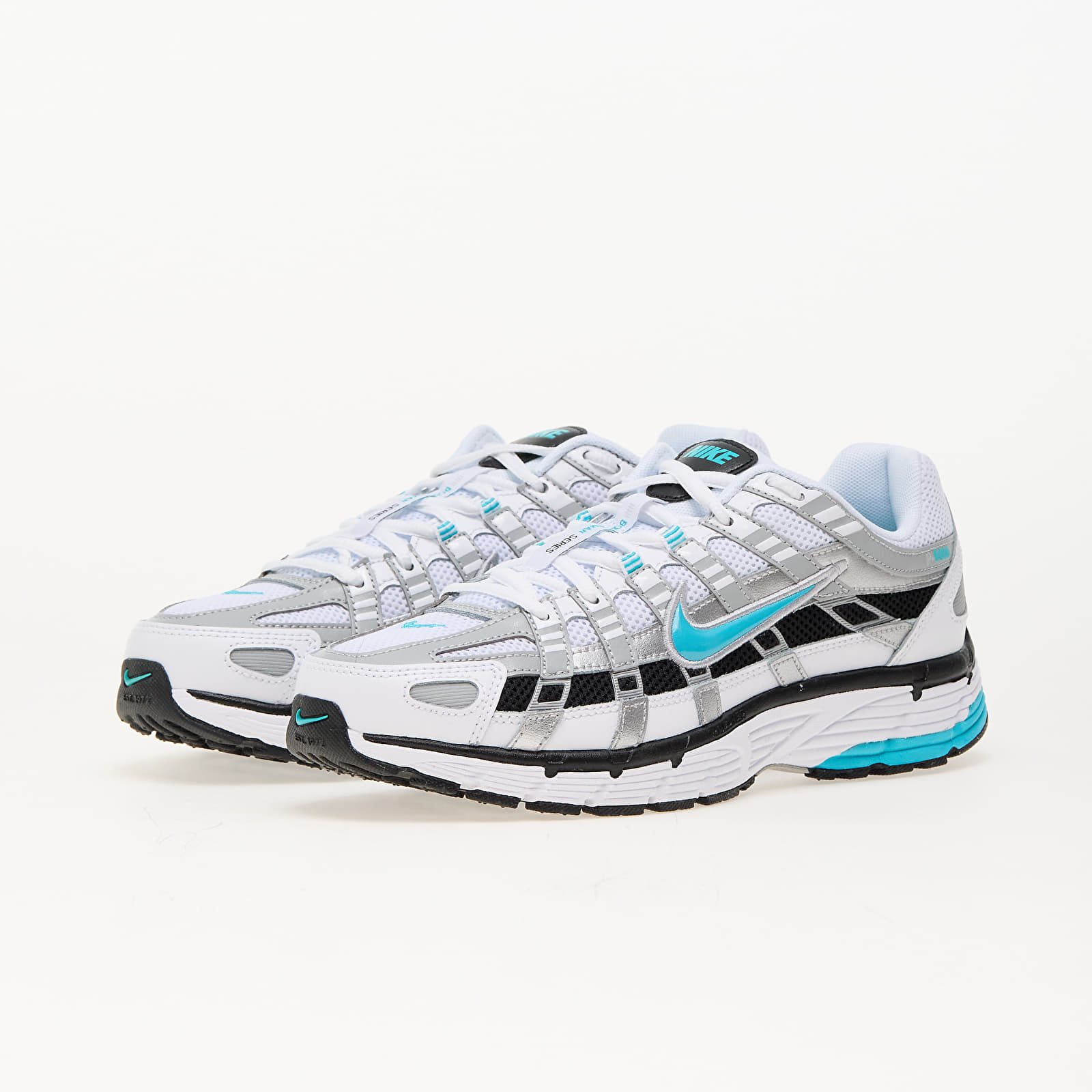 Men's shoes Nike P-6000 White/ Dusty Cactus-Metallic Silver-Black