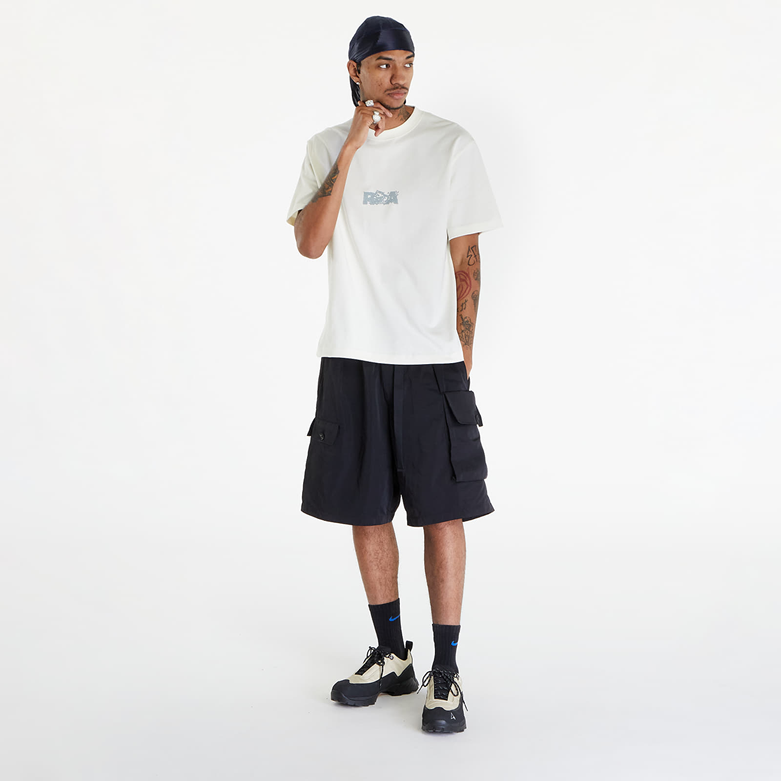 Тениски ROA Shortsleeve Graphic Tee Blanc de Blanc