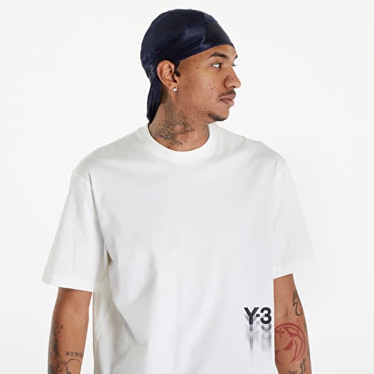 T shirts Y 3 Graphic Short Sleeve T Shirt UNISEX Off White Footshop