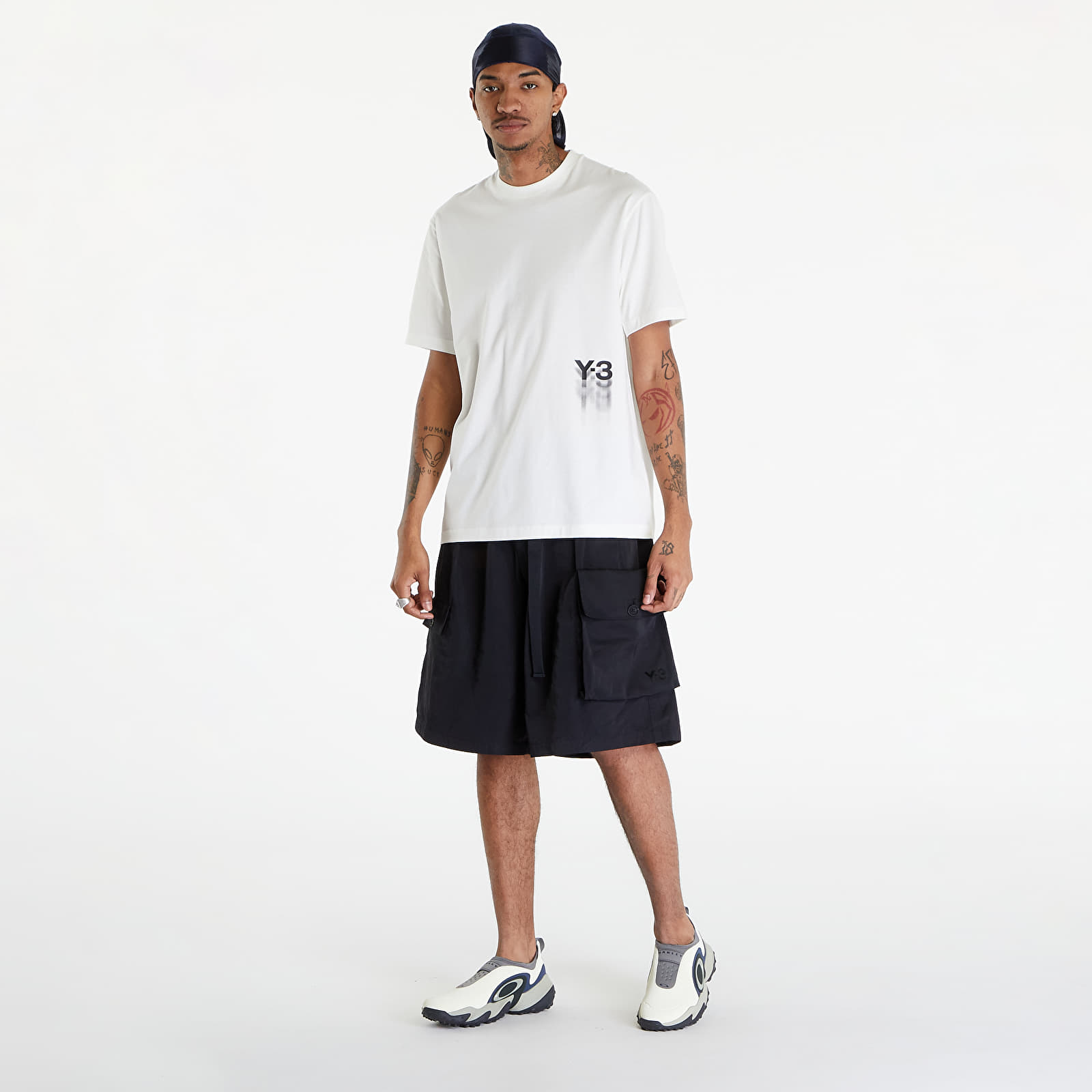 Magliette Y-3 Graphic Short Sleeve T-Shirt UNISEX Off White