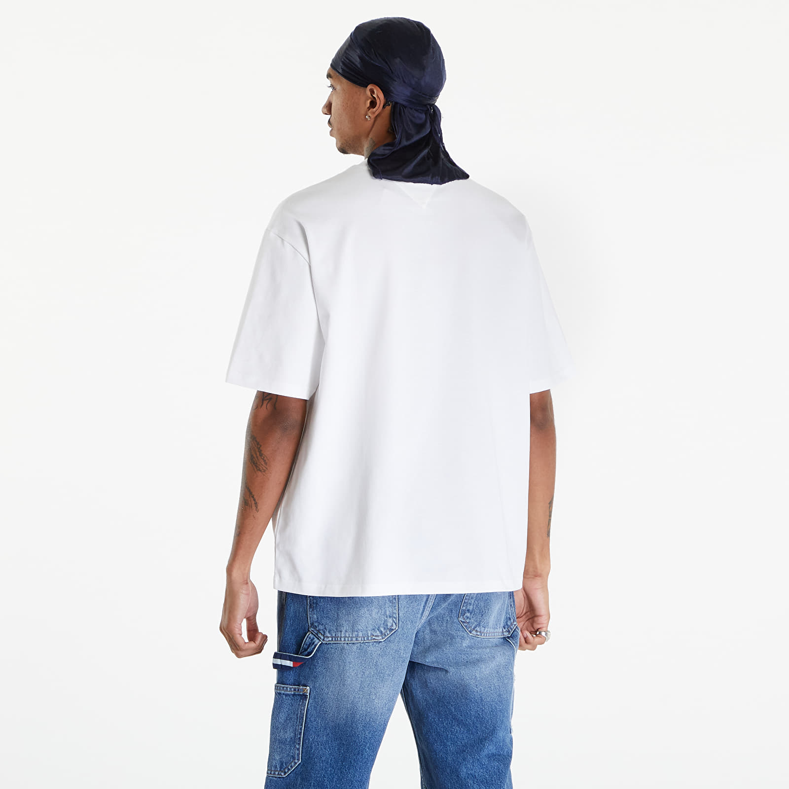 T-shirts Tommy Jeans Logo Oversized Fit T-Shirt White