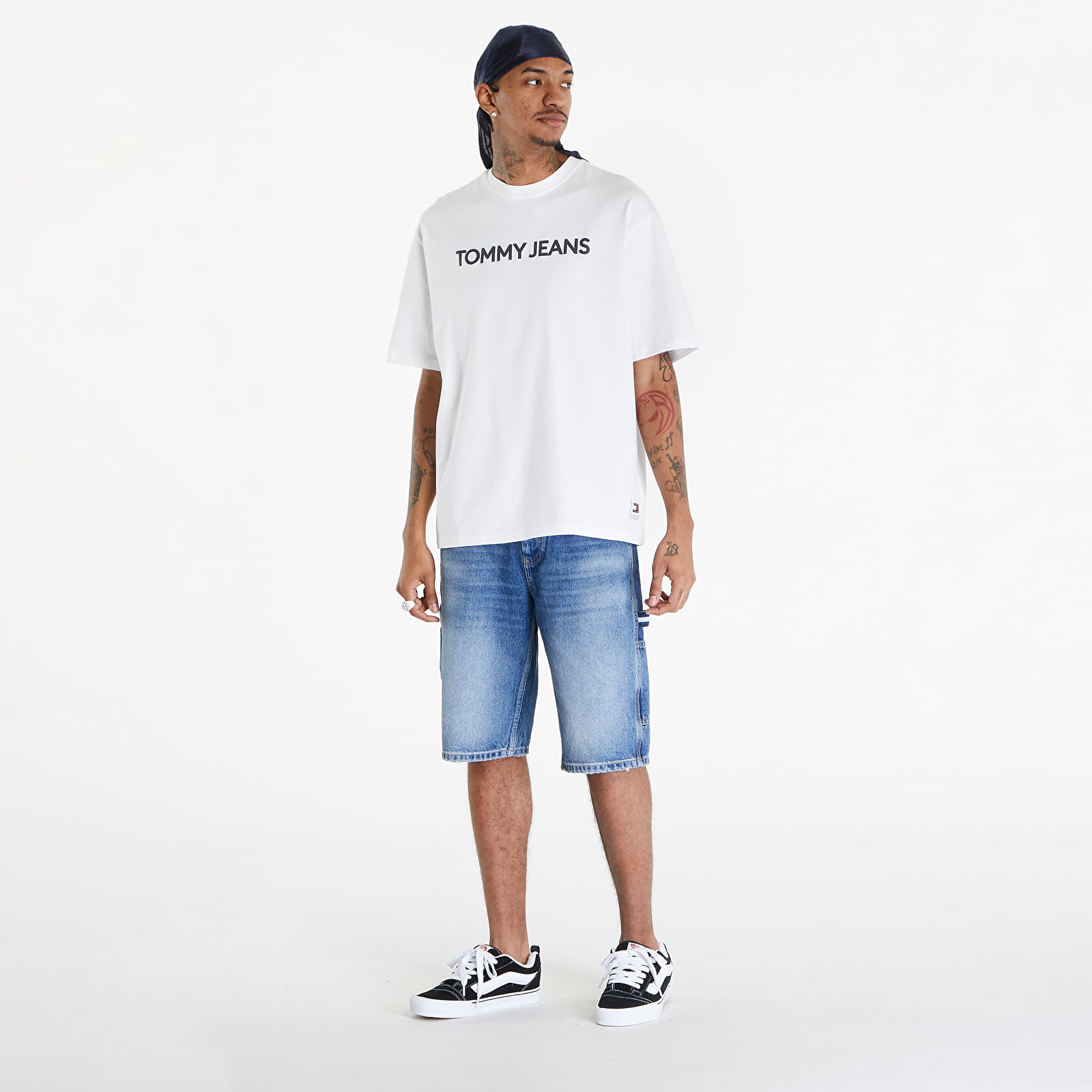 T-shirts Tommy Jeans Logo Oversized Fit T-Shirt White