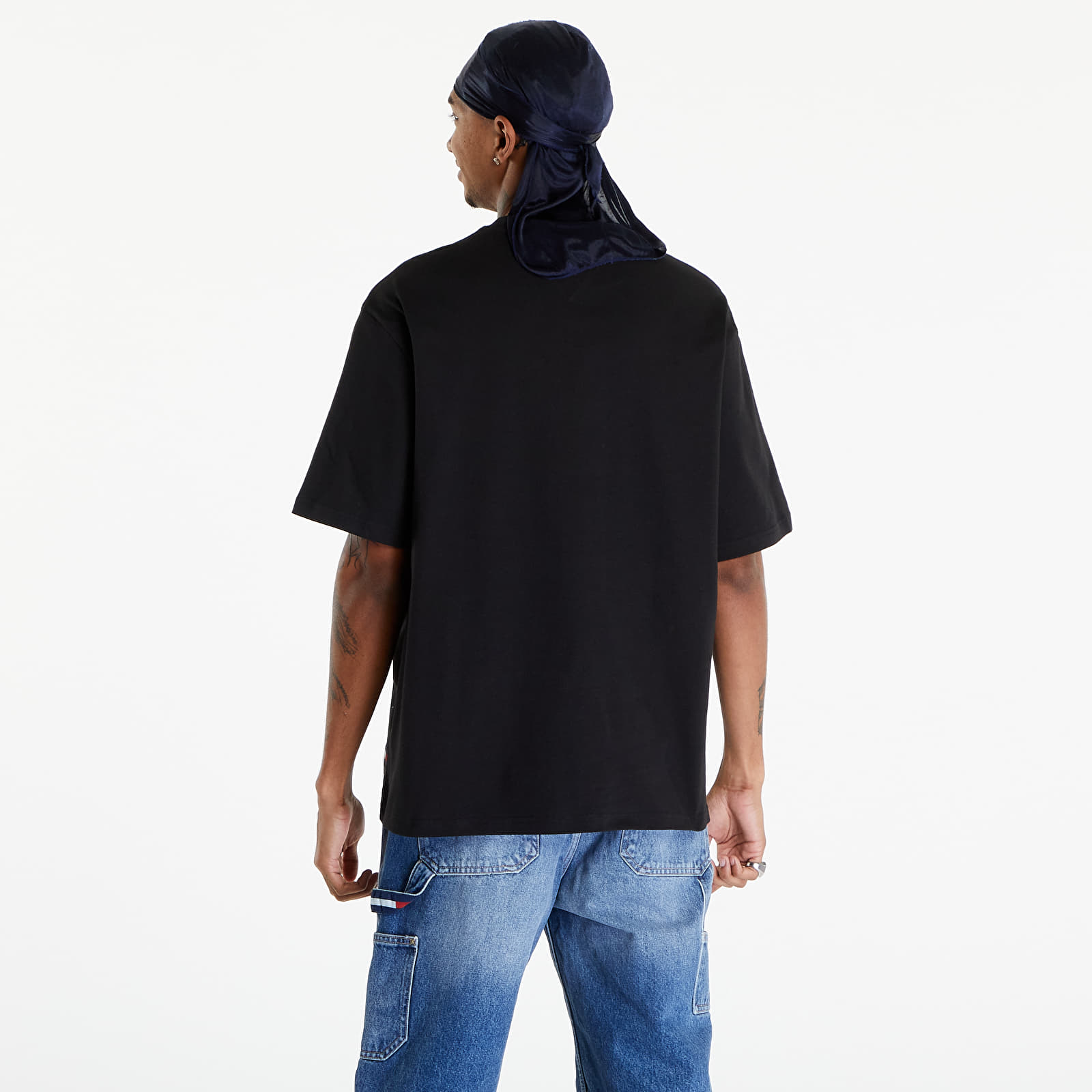 Pólók Tommy Jeans Logo Oversized Fit T-Shirt Black