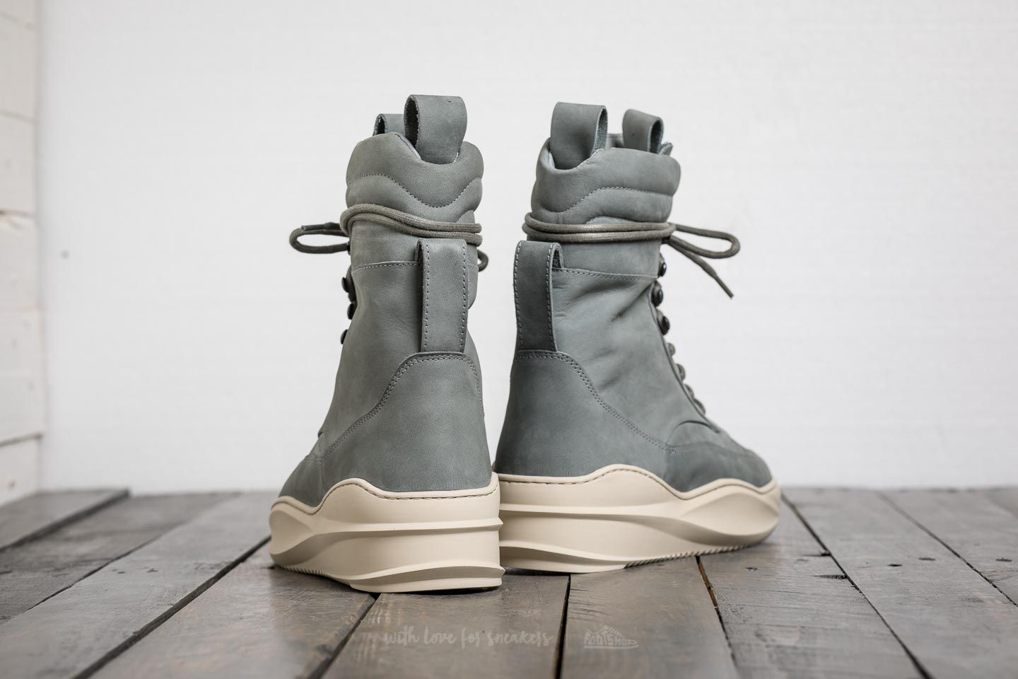 Scarpe uomo Filling Pieces High Field Boot Sky Tsaatan Army Green