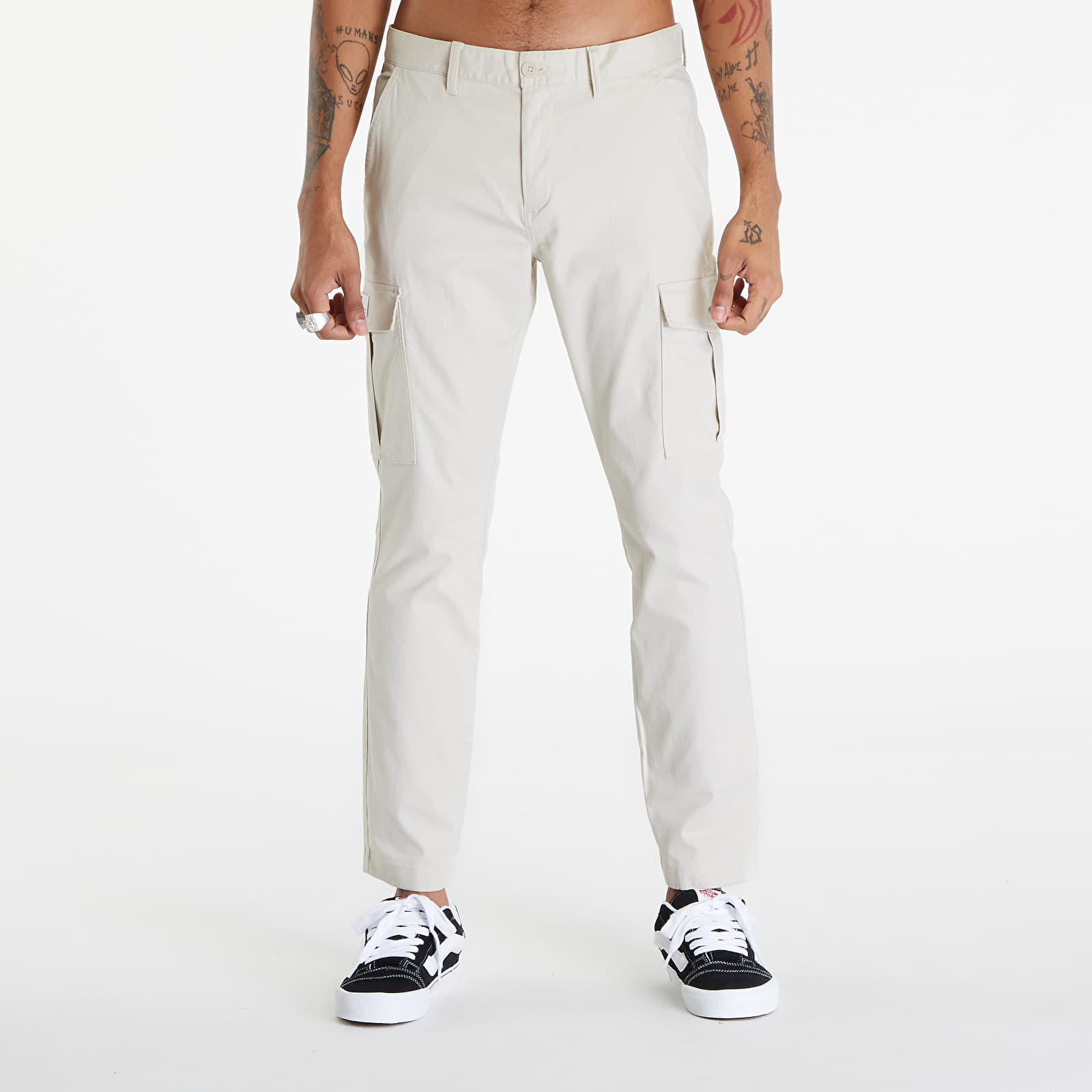 Pants and jeans Tommy Jeans Austin Lightweight Cargo Pants Newsprint