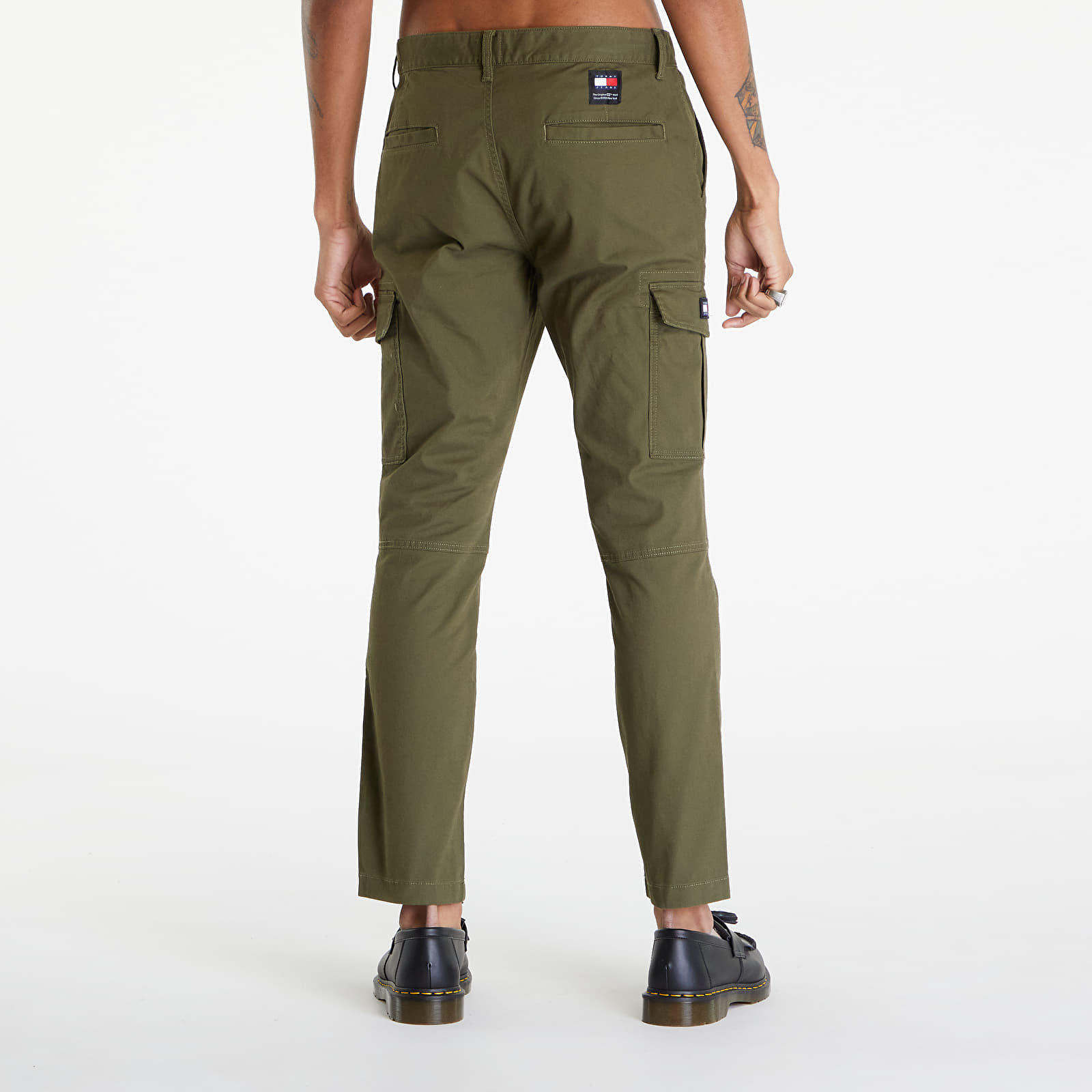 Traperice i hlače Tommy Jeans Austin Lightweight Cargo Pants Drab Olive Green