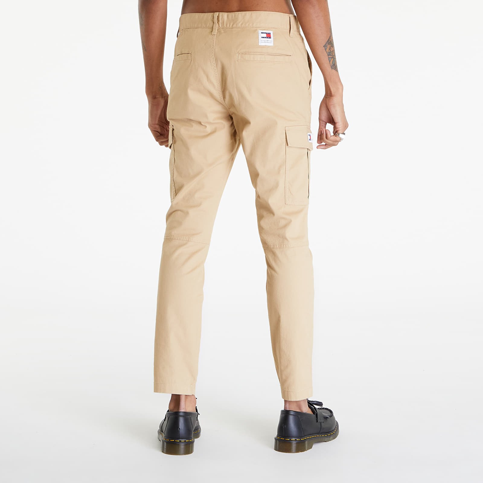 Džíny a kalhoty Tommy Jeans Austin Lightweight Cargo Pants Tawny Sand