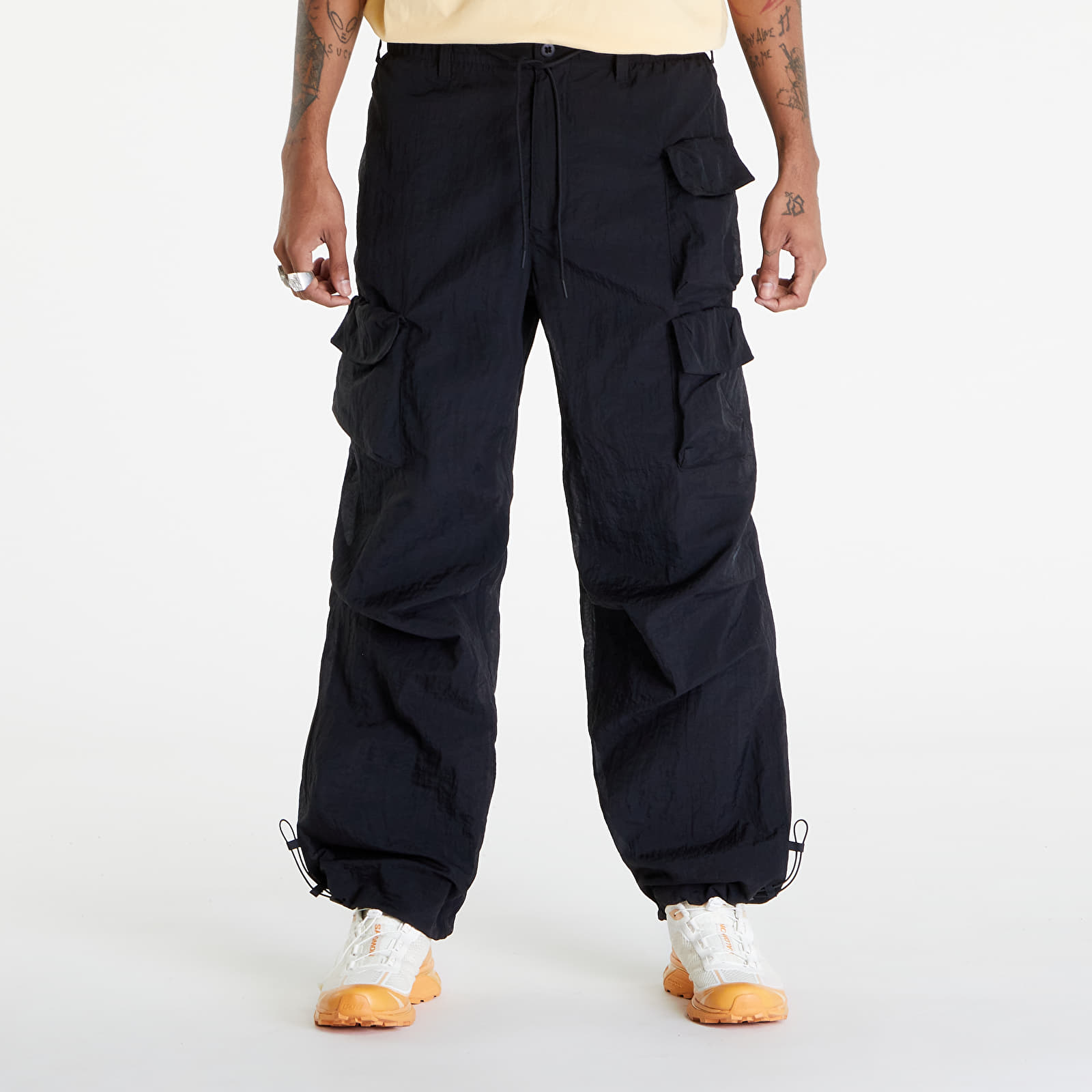 Pants and jeans Nike Sportswear Tech Pack Men's Woven Mesh Pants Black/ Black