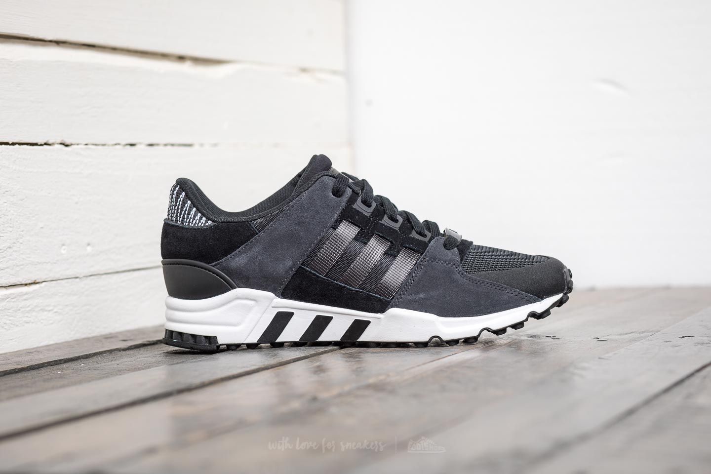 Men s shoes adidas EQT Support RF Core Black Carbon Ftw White