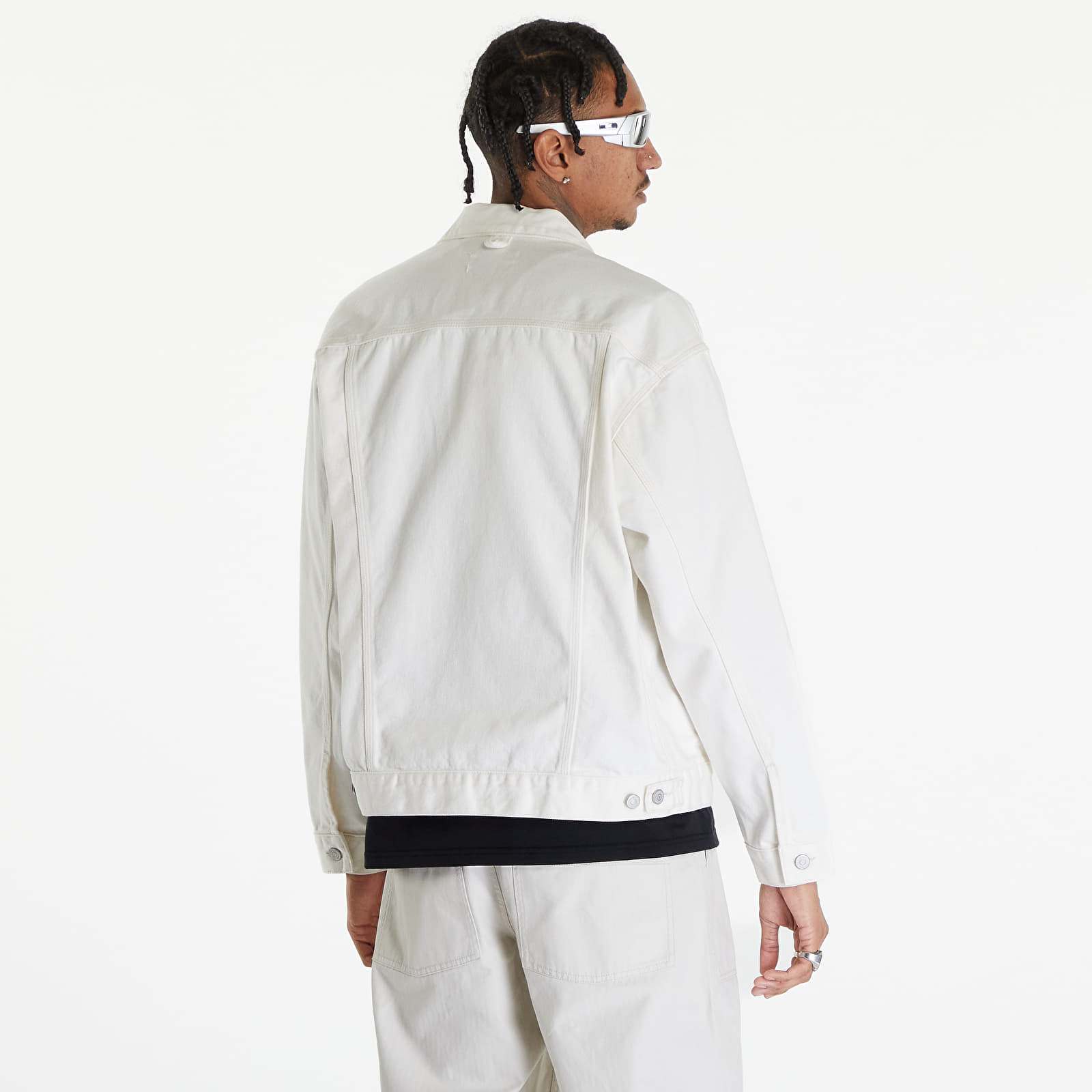 Bundy Carhartt WIP Helston Jacket UNISEX White Rinsed