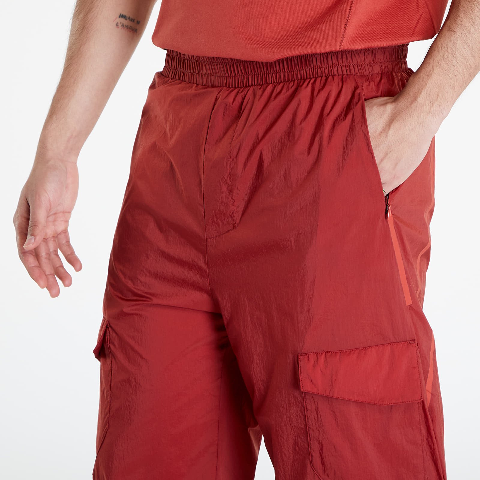 Nylon Track Pants Converse x A-COLD-WALL* Reversible Gale Pants Rust