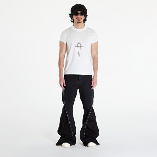 T-shirts Rick Owens DRKSHDW Small Level T-Shirt Milk/ Black | Footshop
