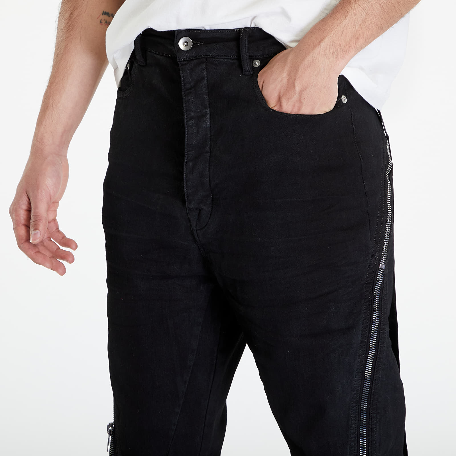Jeansy Rick Owens DRKSHDW Bolan Banana Pants Black | Footshop