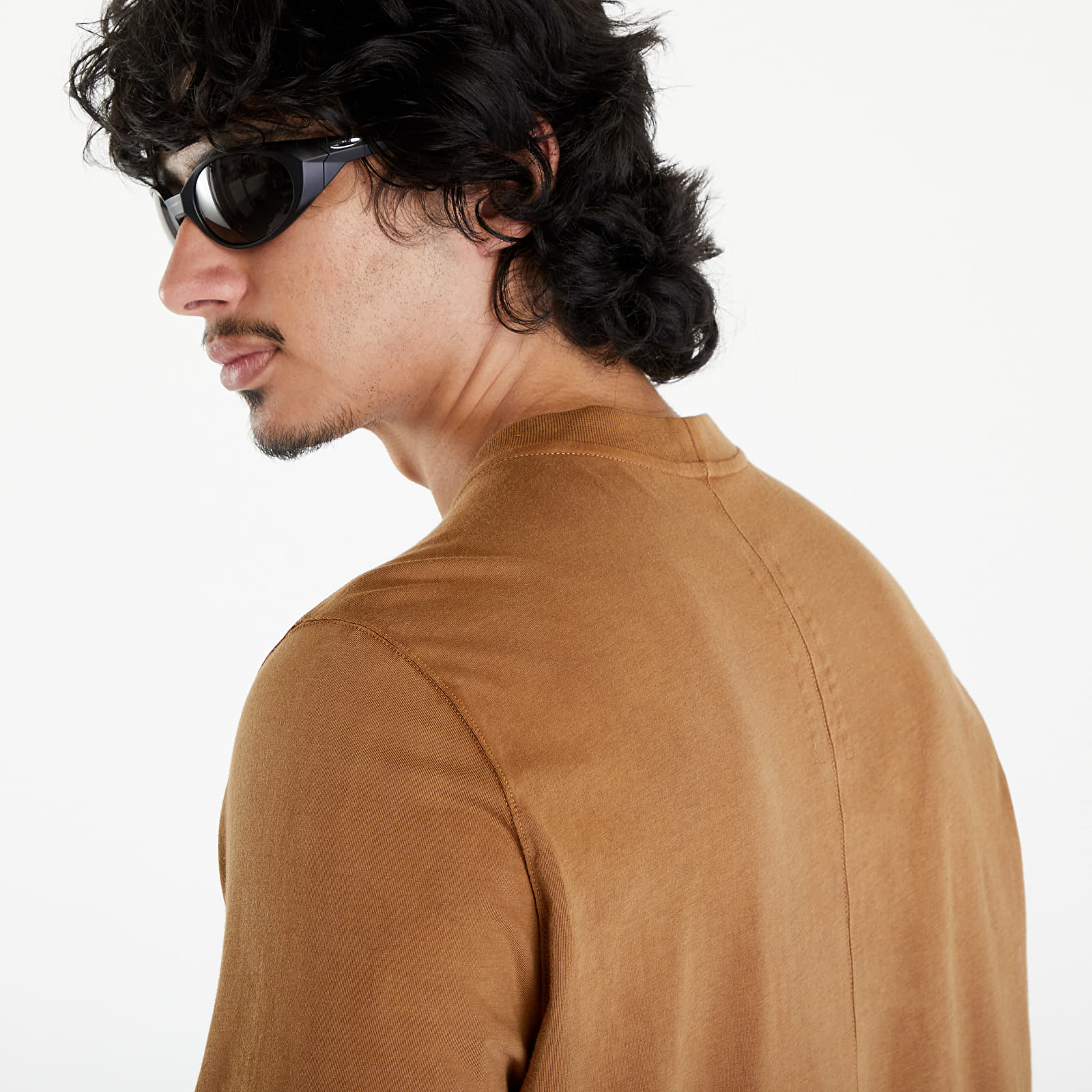 Тениски Rick Owens DRKSHDW Crewneck Long Sleeve T-Shirt Khaki Brown