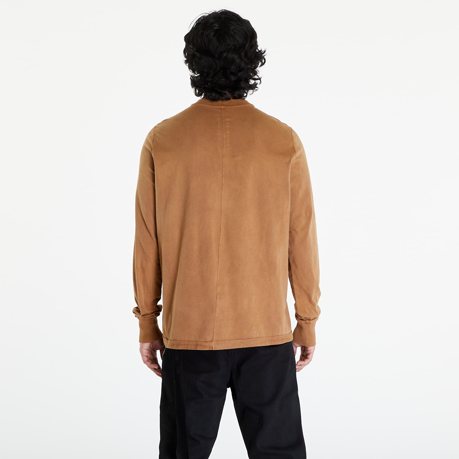 Тениски Rick Owens DRKSHDW Crewneck Long Sleeve T-Shirt Khaki Brown
