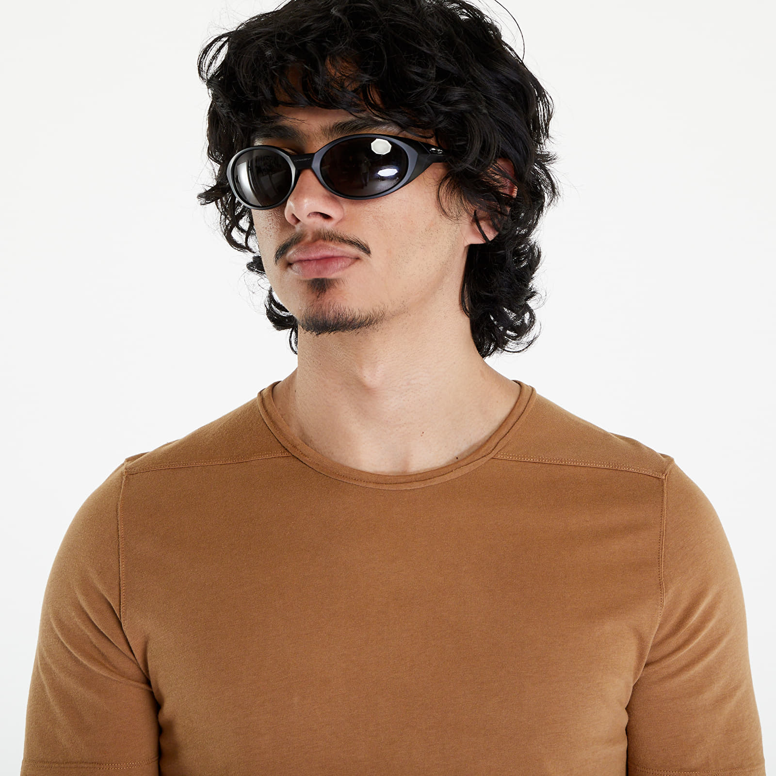 Tricouri  Rick Owens DRKSHDW Level T-Shirt Khaki Brown
