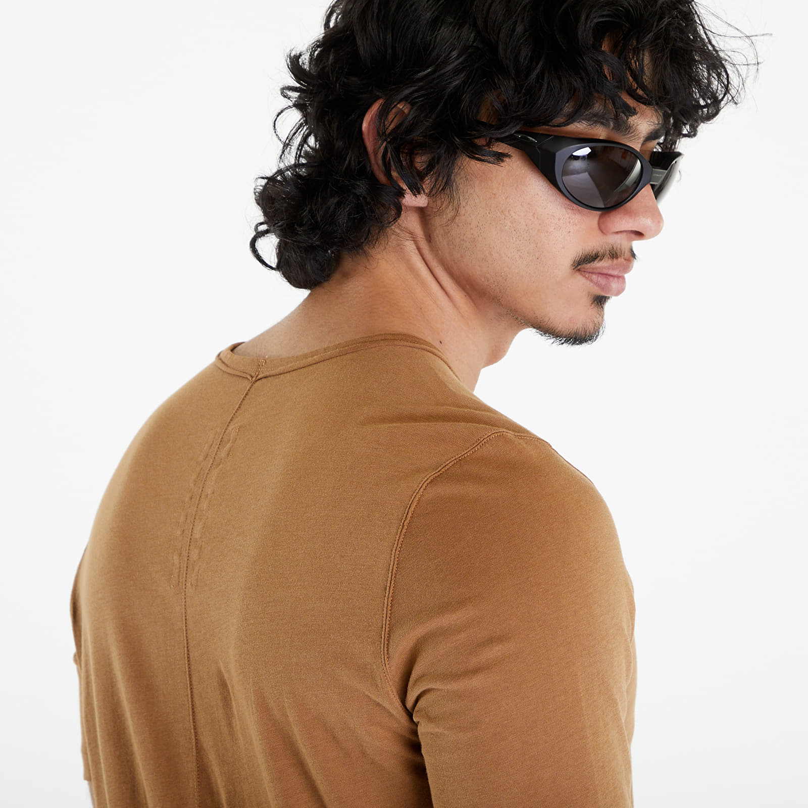 Tricouri  Rick Owens DRKSHDW Level T-Shirt Khaki Brown