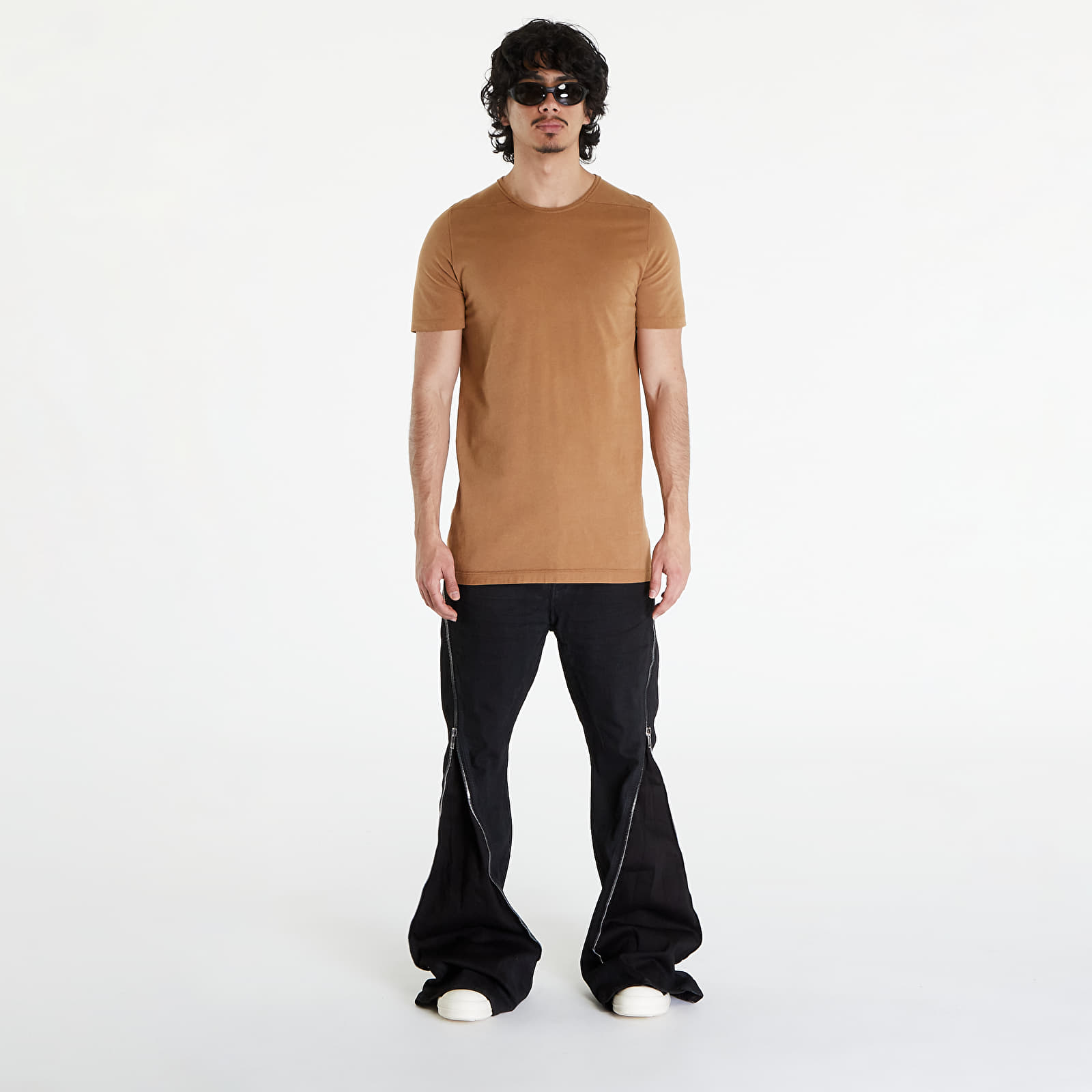 Tricouri  Rick Owens DRKSHDW Level T-Shirt Khaki Brown