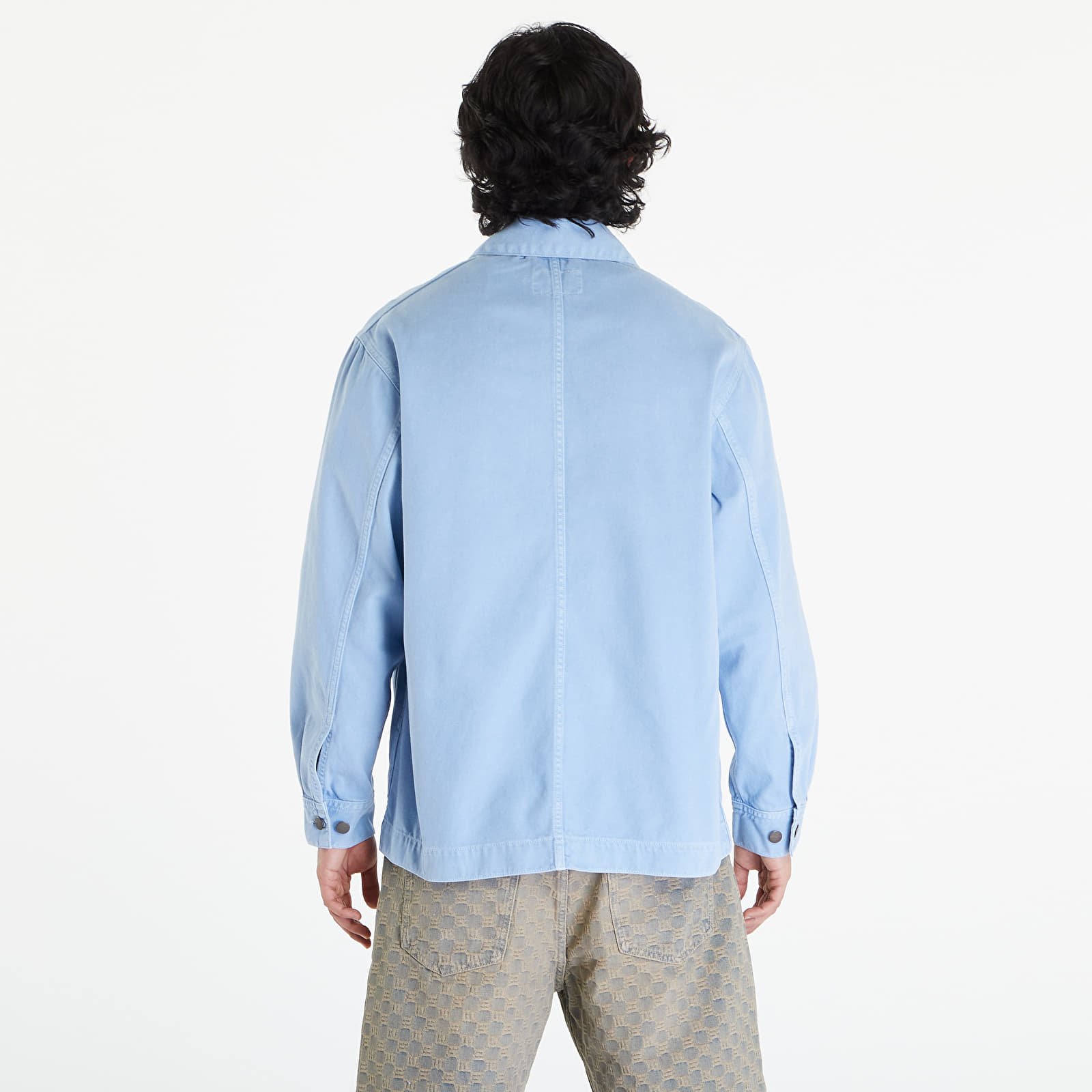 Bundy Carhartt WIP Garrison Coat UNISEX Frosted Blue Stone Dyed