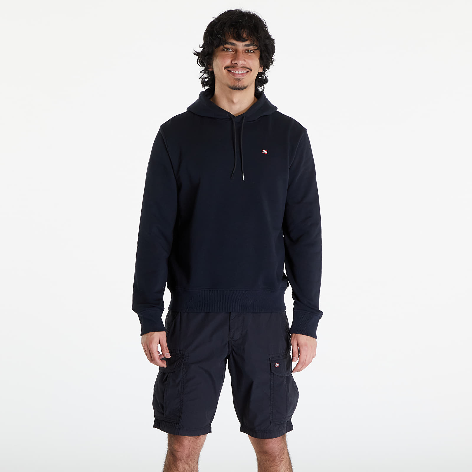 Hupparit ja collegepaidat Napapijri Balis Hoodie Black