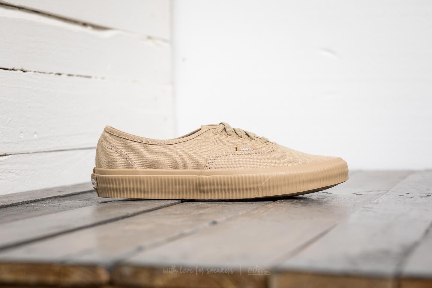 Men s shoes Vans Authentic Mono Surplus Khaki Khaki Footshop