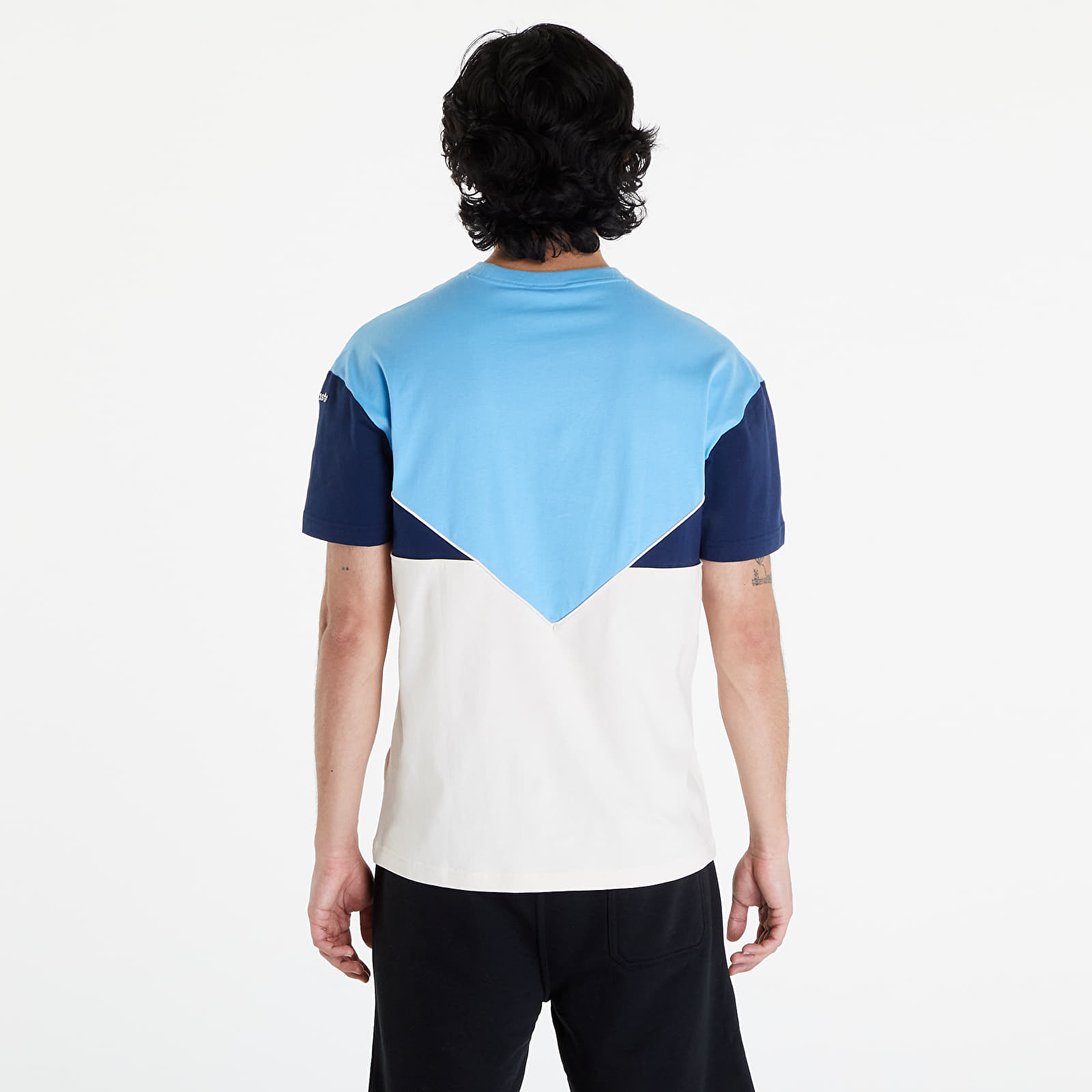 Pólók adidas Adicolor Seasonal Archive Tee Semi Blue Burst/ Wonder White/ Night Indigo