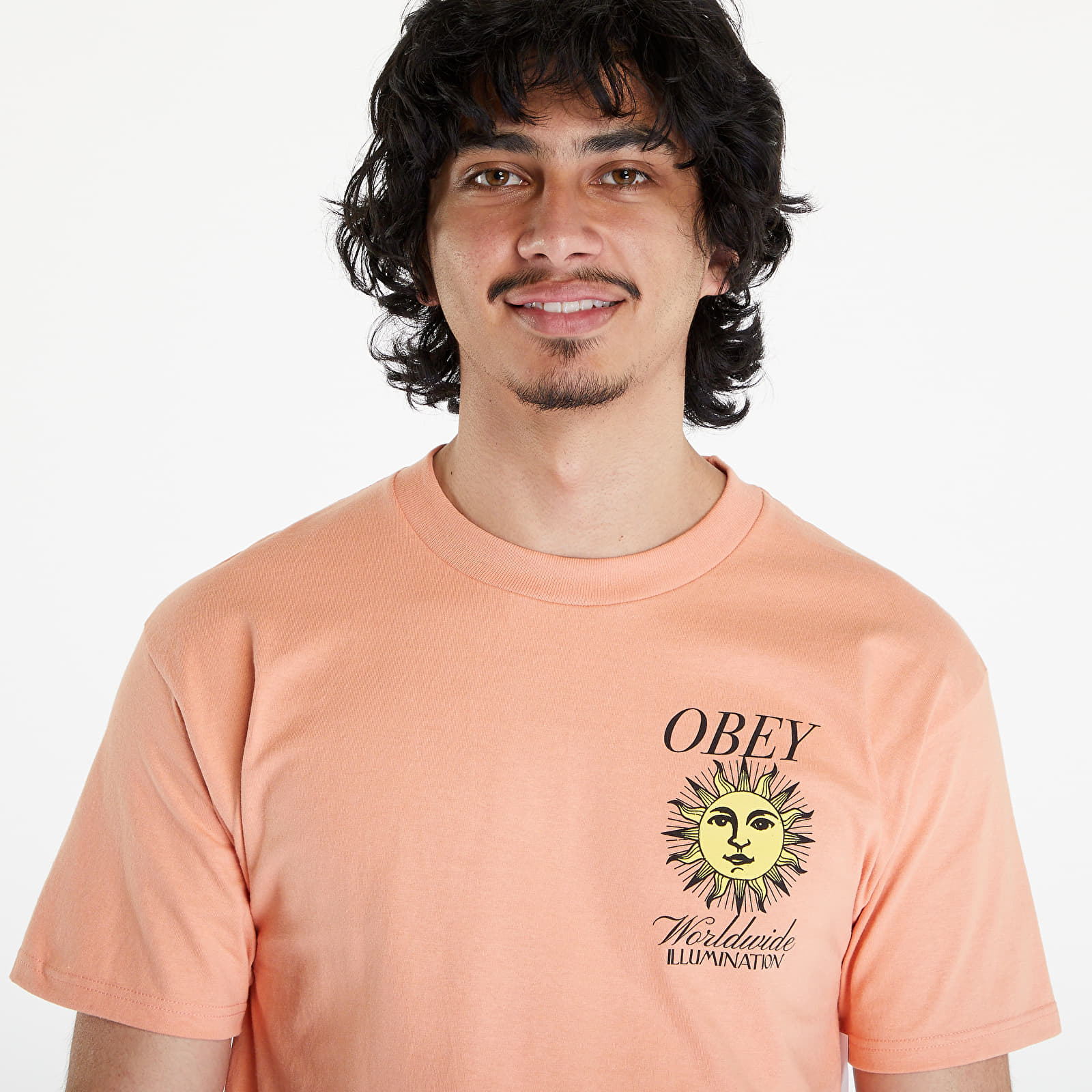 T-shirts OBEY Illumination T-Shirt Citrus