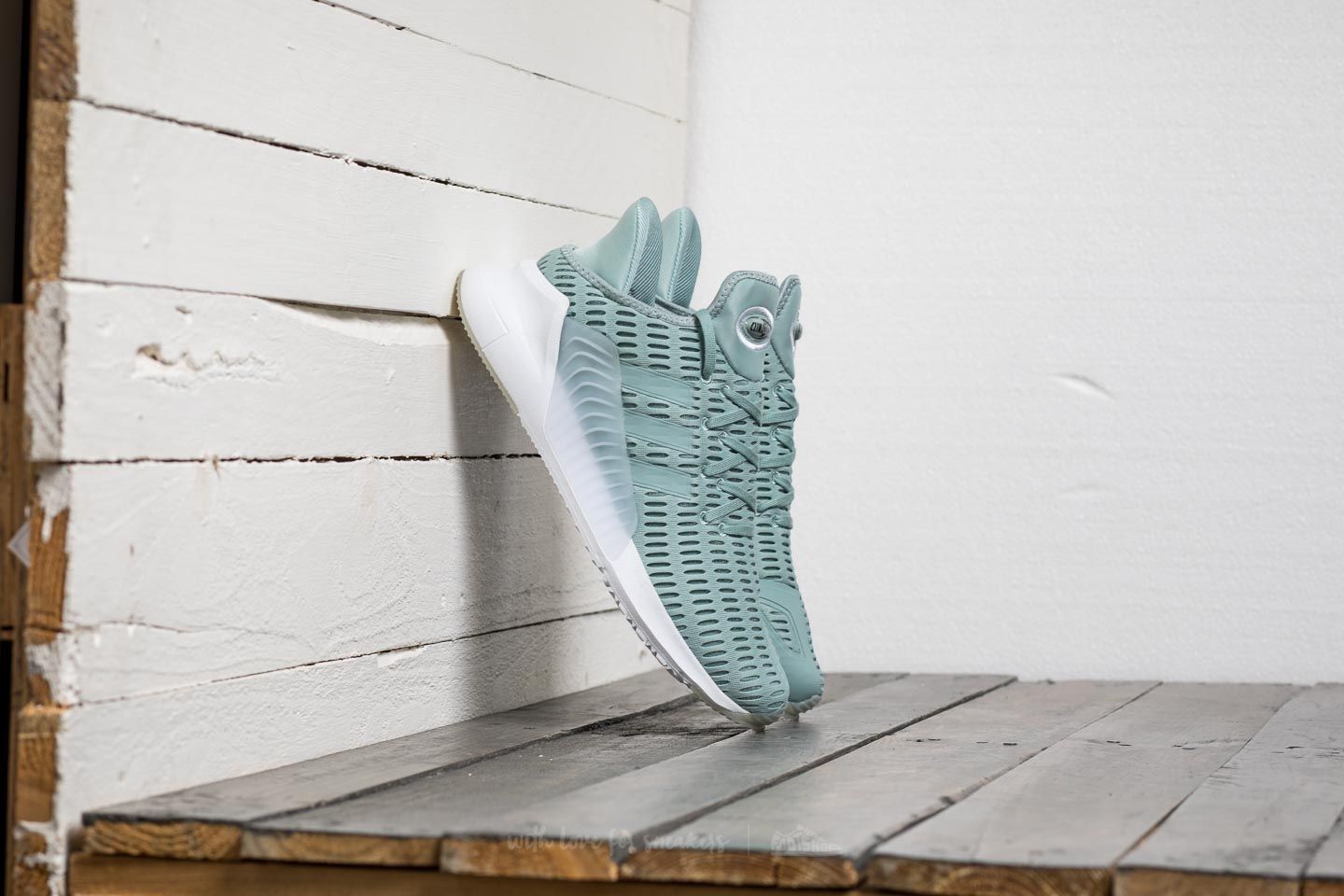 Scarpe donna adidas Climacool 02/ 17 W Tactile Green/ Tactile Green/ Footwear White