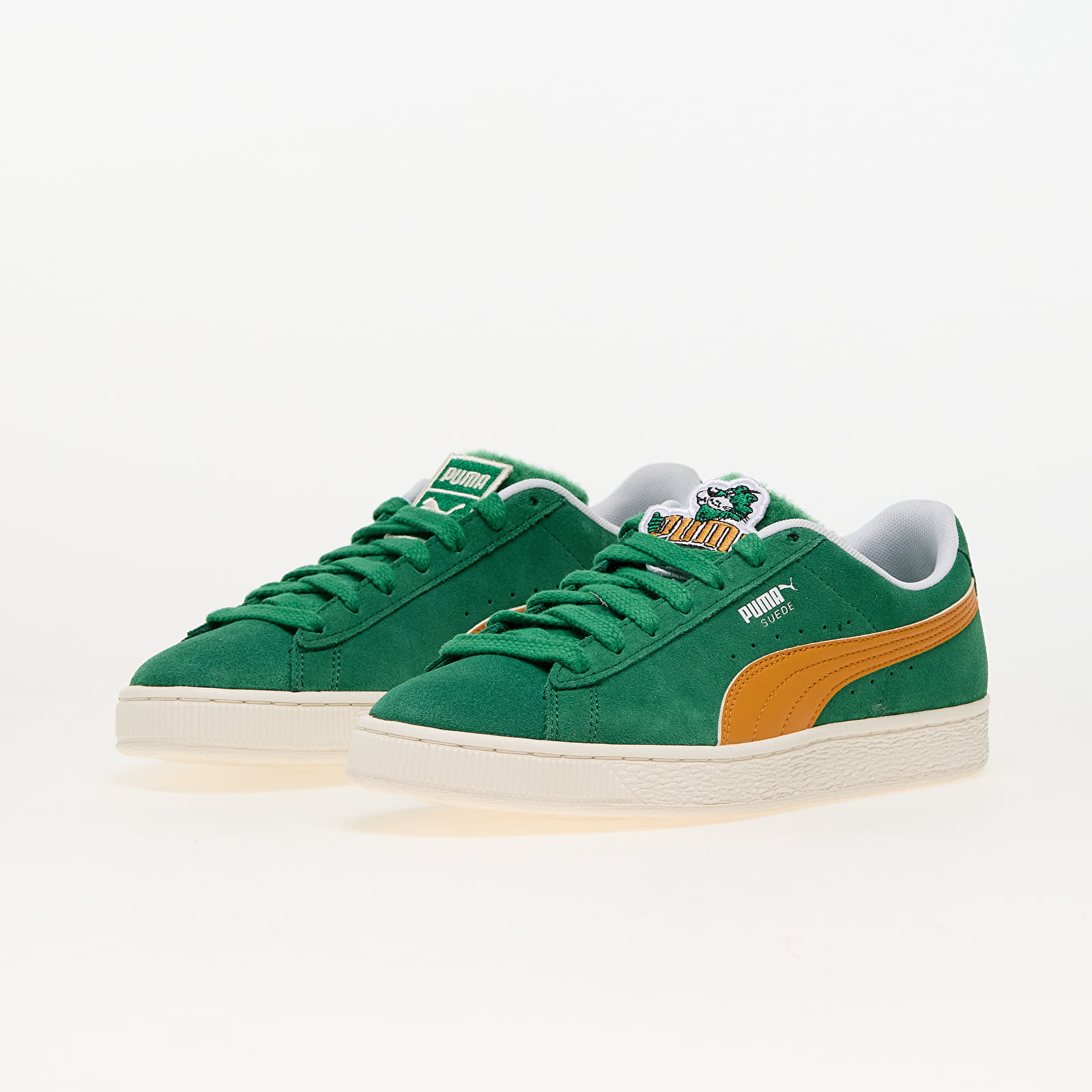 Herren Sneaker und Schuhe Puma Suede Patch Green