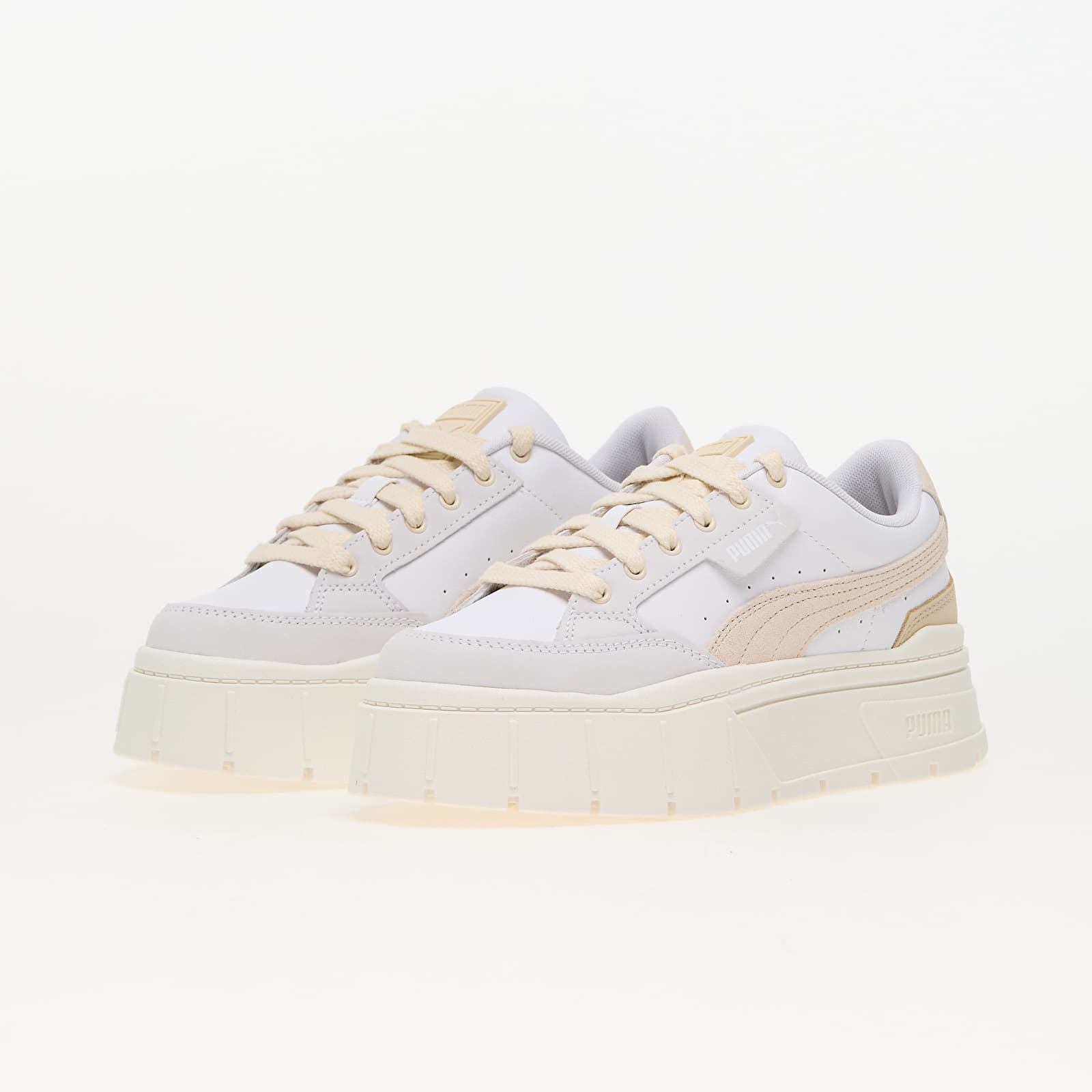 Дамски кецове и обувки Puma Mayze Stack Luxe Wns White