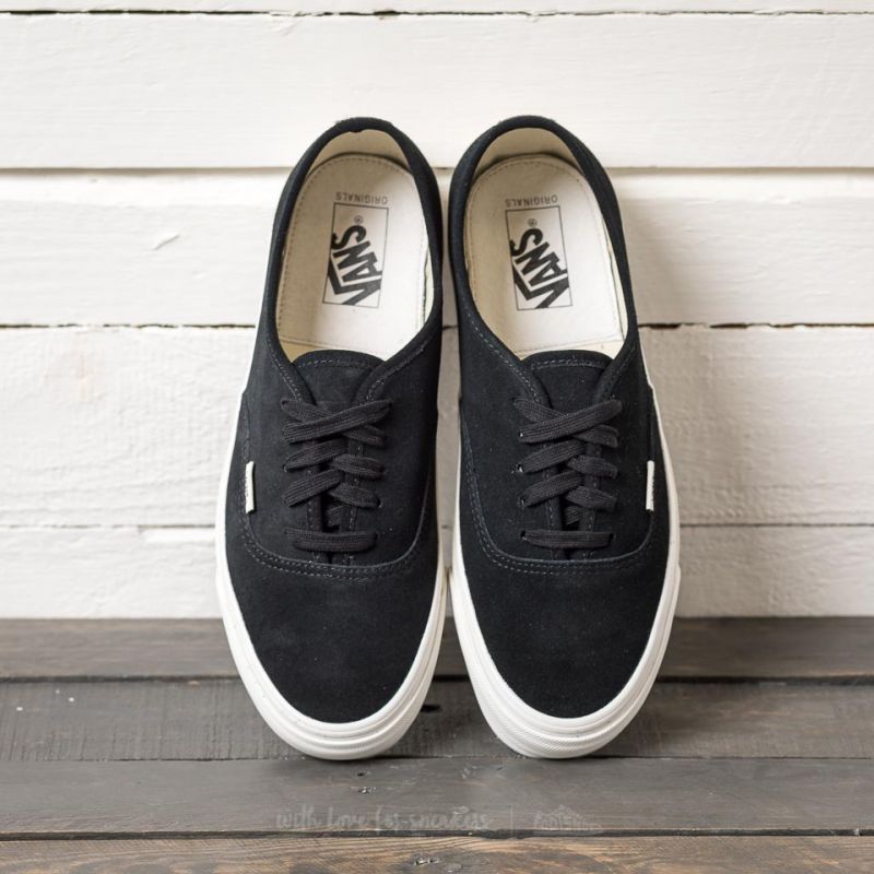 Vans OG Authentic LX (Suede) Black | Footshop