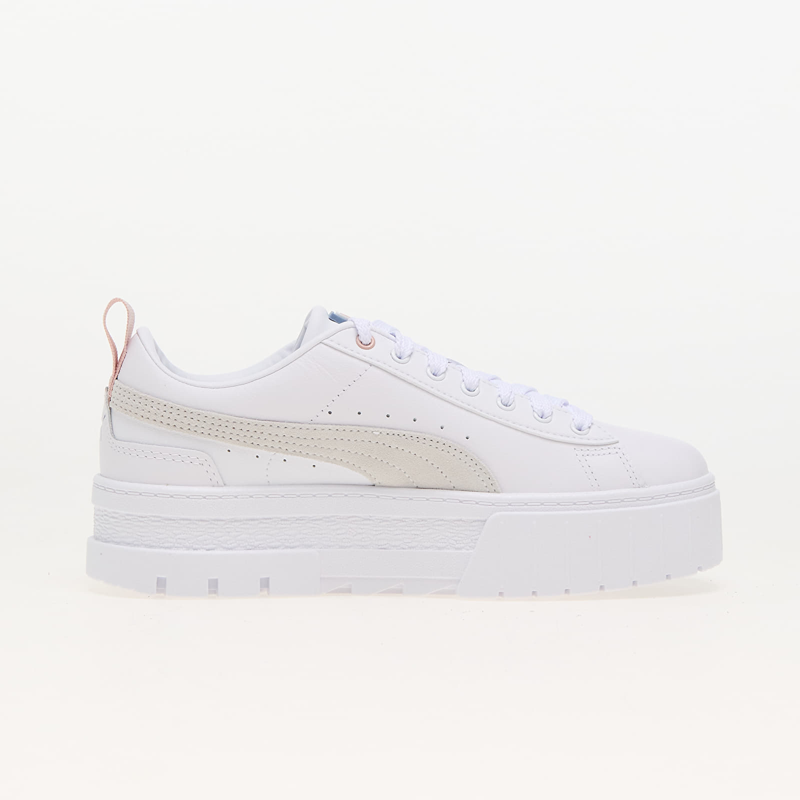 Puma basket platform trace white fashion