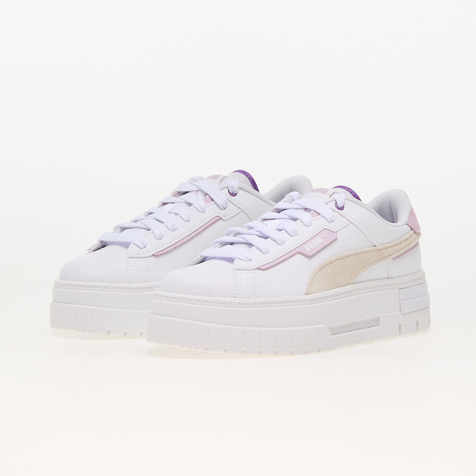 Дамски кецове и обувки Puma Mayze Crashed Wns White