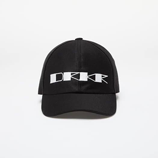 Caps Rick Owens DRKSHDW Baseball Cap Black/ Milk Footshop