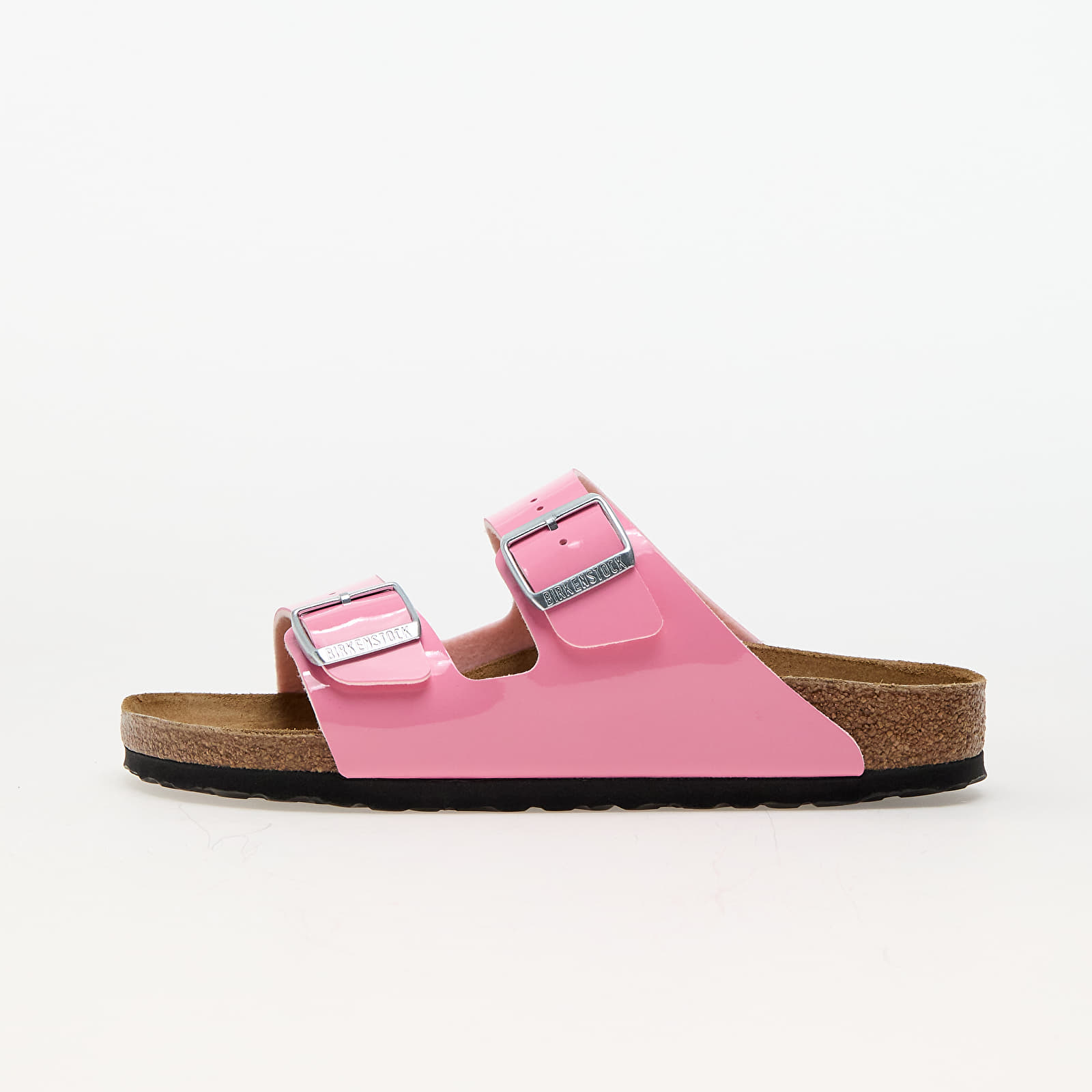Γυναικεία παπούτσια Birkenstock Arizona Birko-Flor Patent Patent Candy Pink/Black