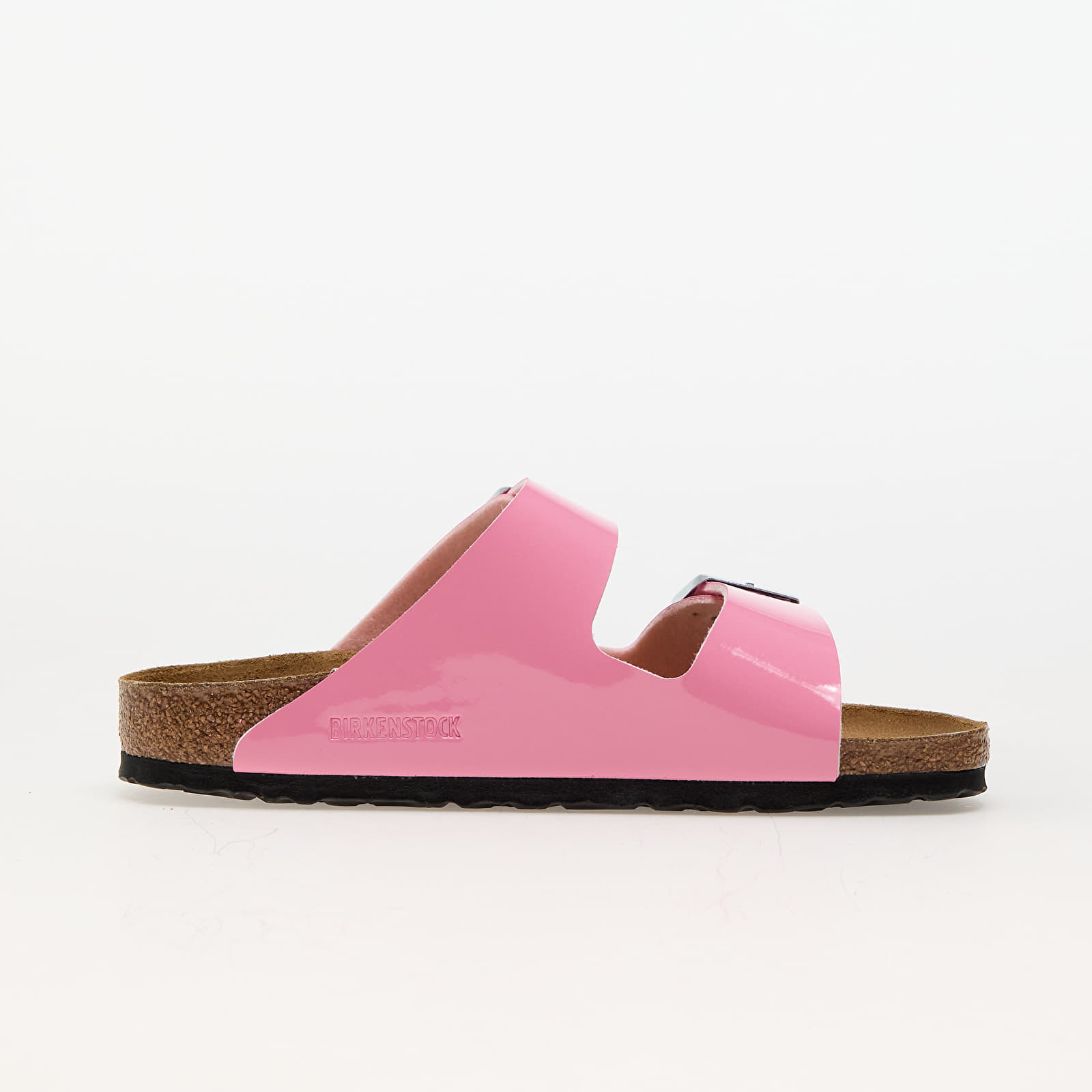 Γυναικεία παπούτσια Birkenstock Arizona Birko-Flor Patent Patent Candy Pink/Black