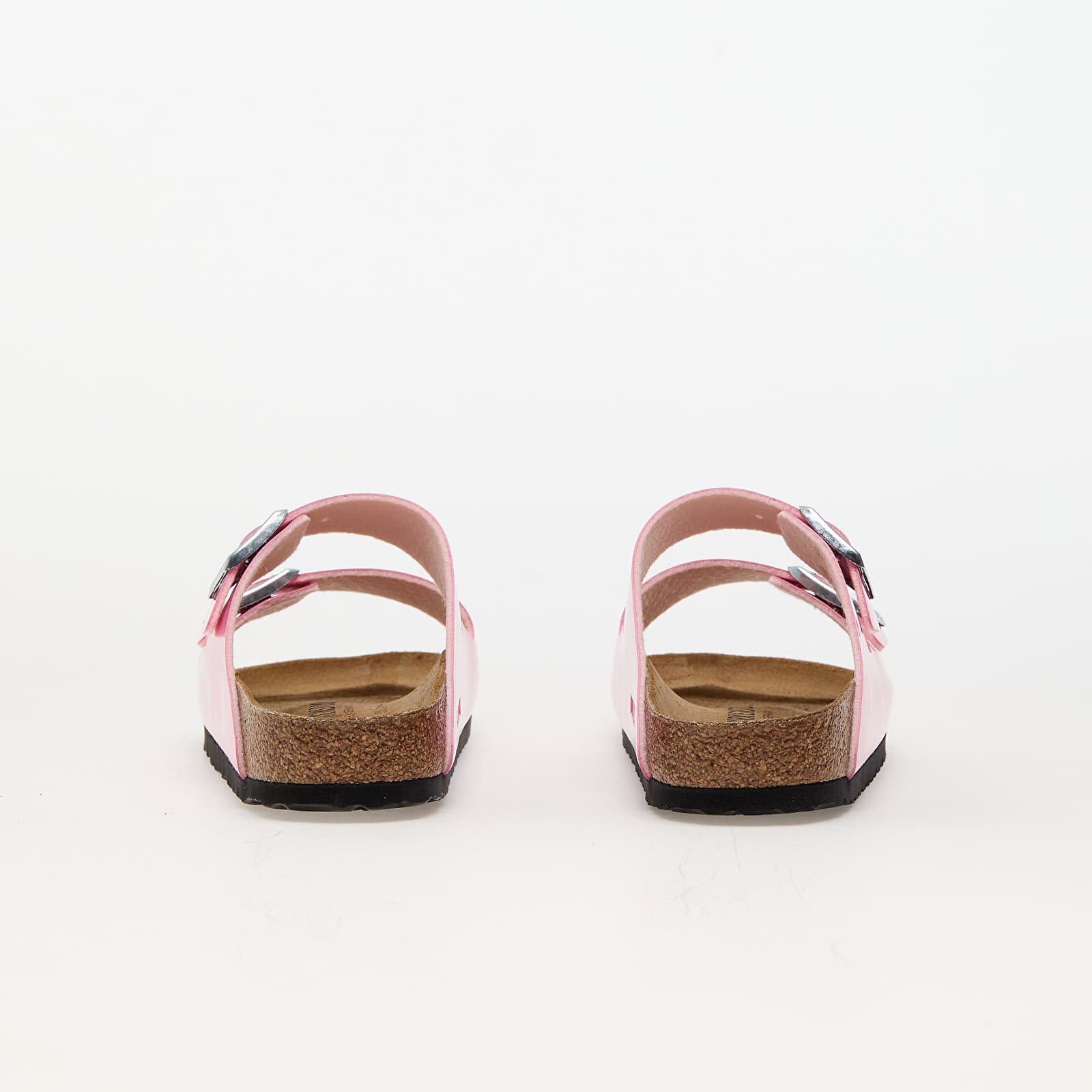 Γυναικεία παπούτσια Birkenstock Arizona Birko-Flor Patent Patent Candy Pink/Black