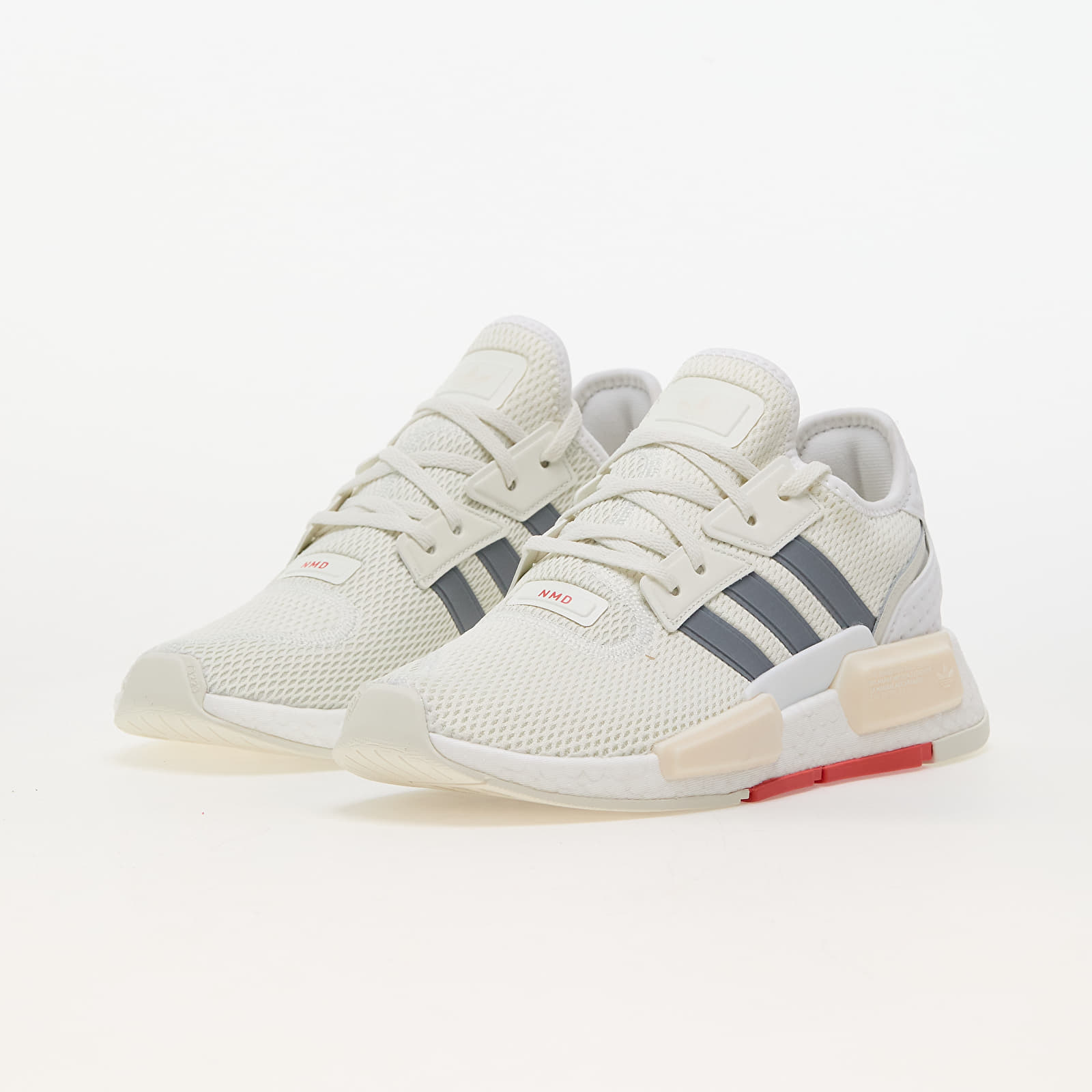 Men's shoes adidas Nmd_G1 White Tint/ Grey/ Preloved Red