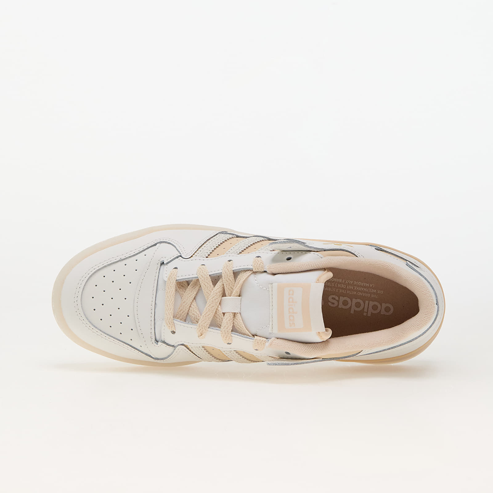 Women's shoes adidas Forum Low Cl W Cloud White/ CRYSAN/ OATMEAL