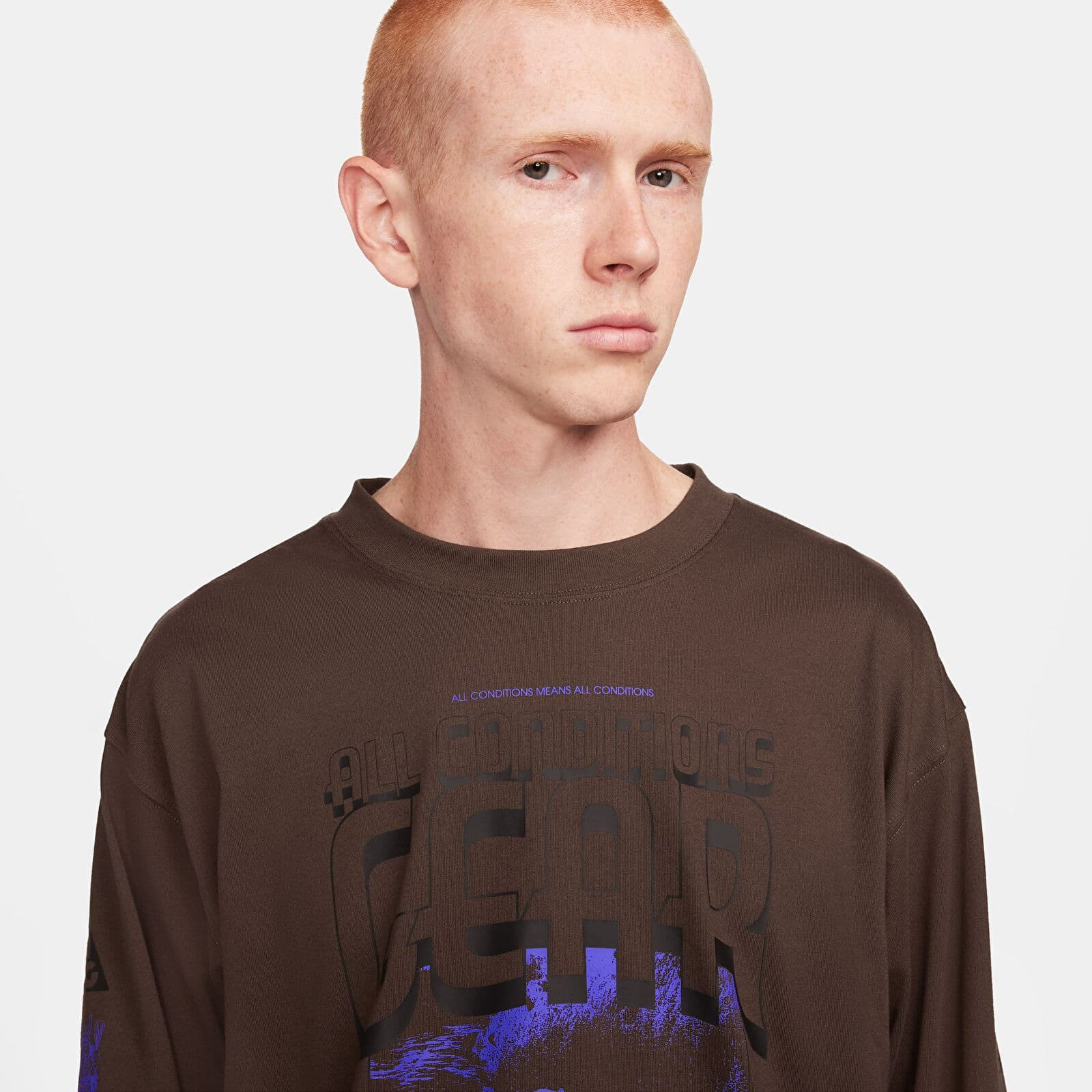 Тениски Nike ACG Men's Long-Sleeve Dri-FIT T-Shirt Baroque Brown